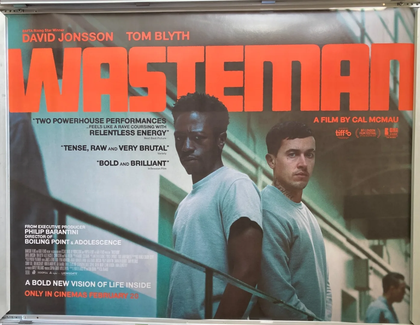 Cinema Poster: WASTEMAN 2025 (Closeup Quad) Tom Blyth David Jonsson Alex Hassell, image 2