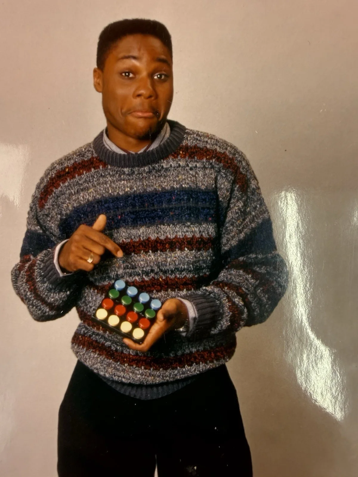 Malcolm Jamal Warner — Original Malcolm Jamal Warner Autographed Portrait Cosby Show, image 3
