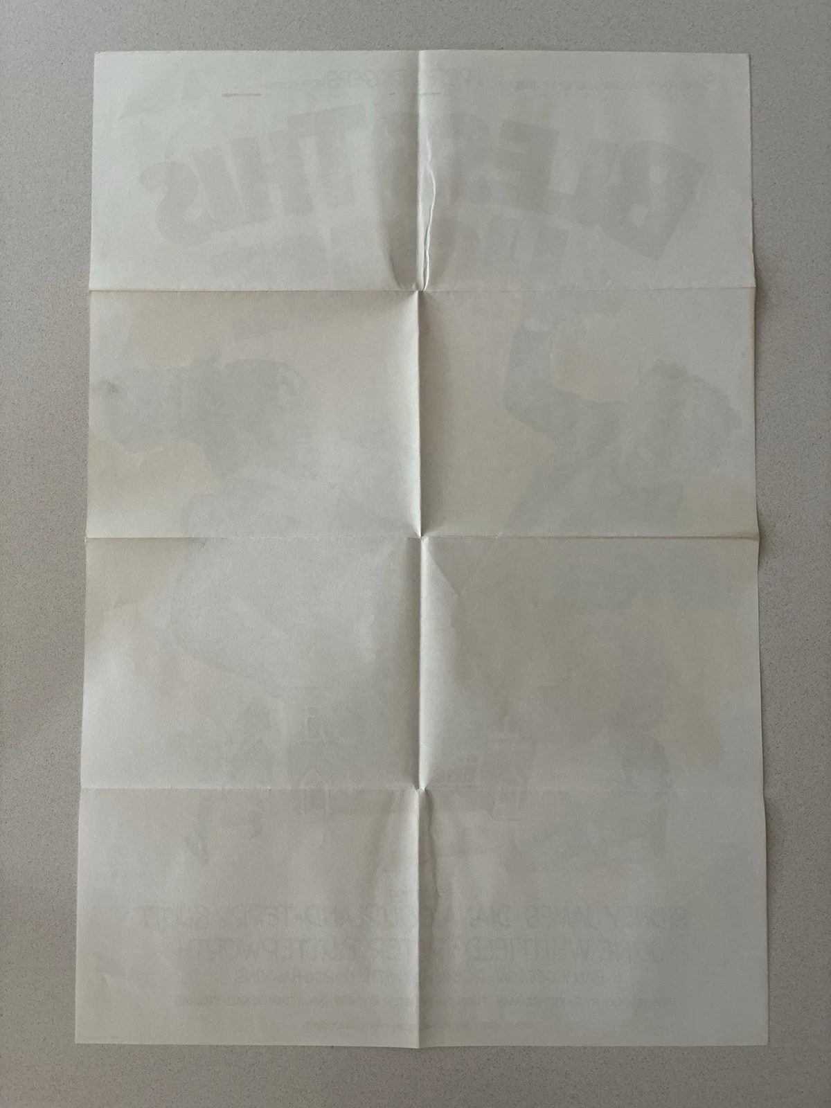 BLESS THIS HOUSE ORIGINAL BRITISH ONE SHEET CINEMA POSTER SID JAMES 1972 27x40”, image 2