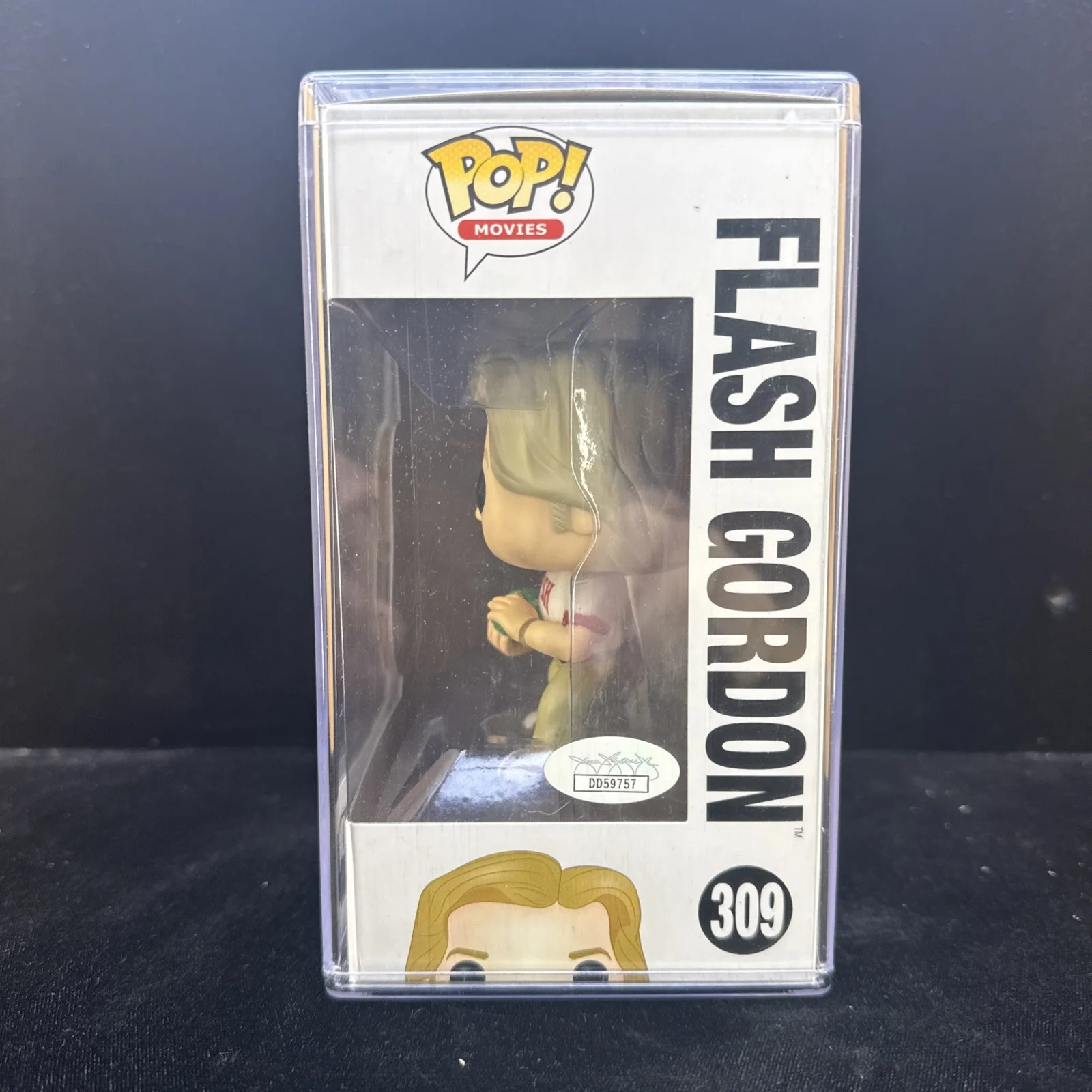 SAM JONES — SAM JONES Signed FLASH GORDON FUNKO POP #309 Autographed, image 2
