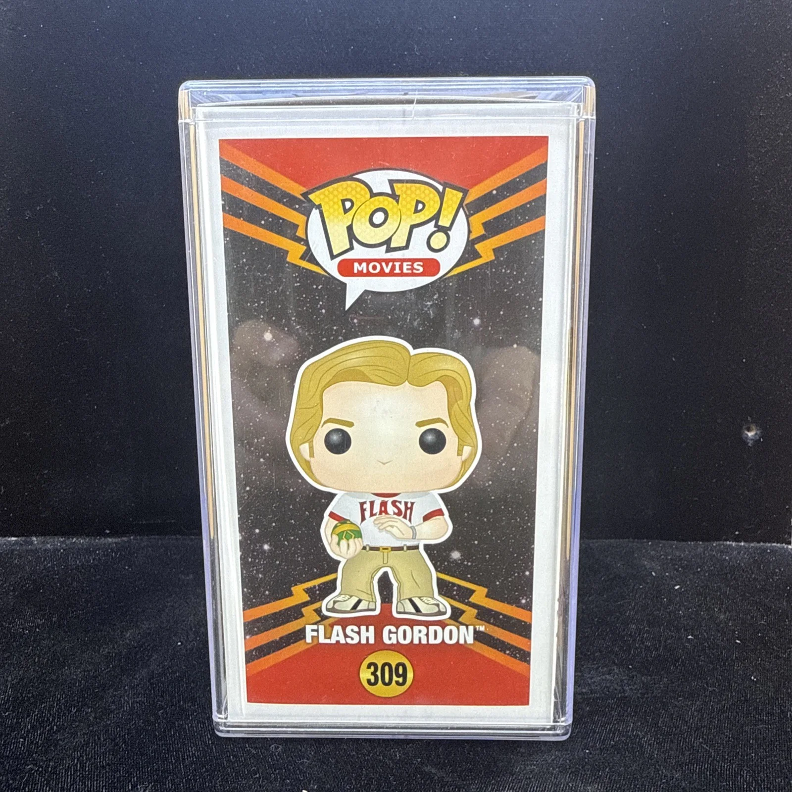 SAM JONES — SAM JONES Signed FLASH GORDON FUNKO POP #309 Autographed, image 4