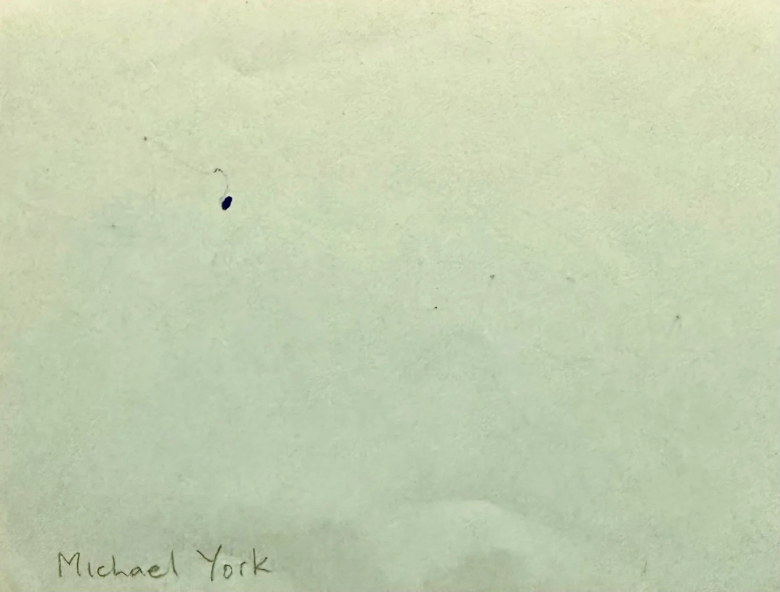Michael York — MICHAEL YORK Signed Autograph 4" x 5" Album Page Great Expectations DARK PLANET, изображение 2