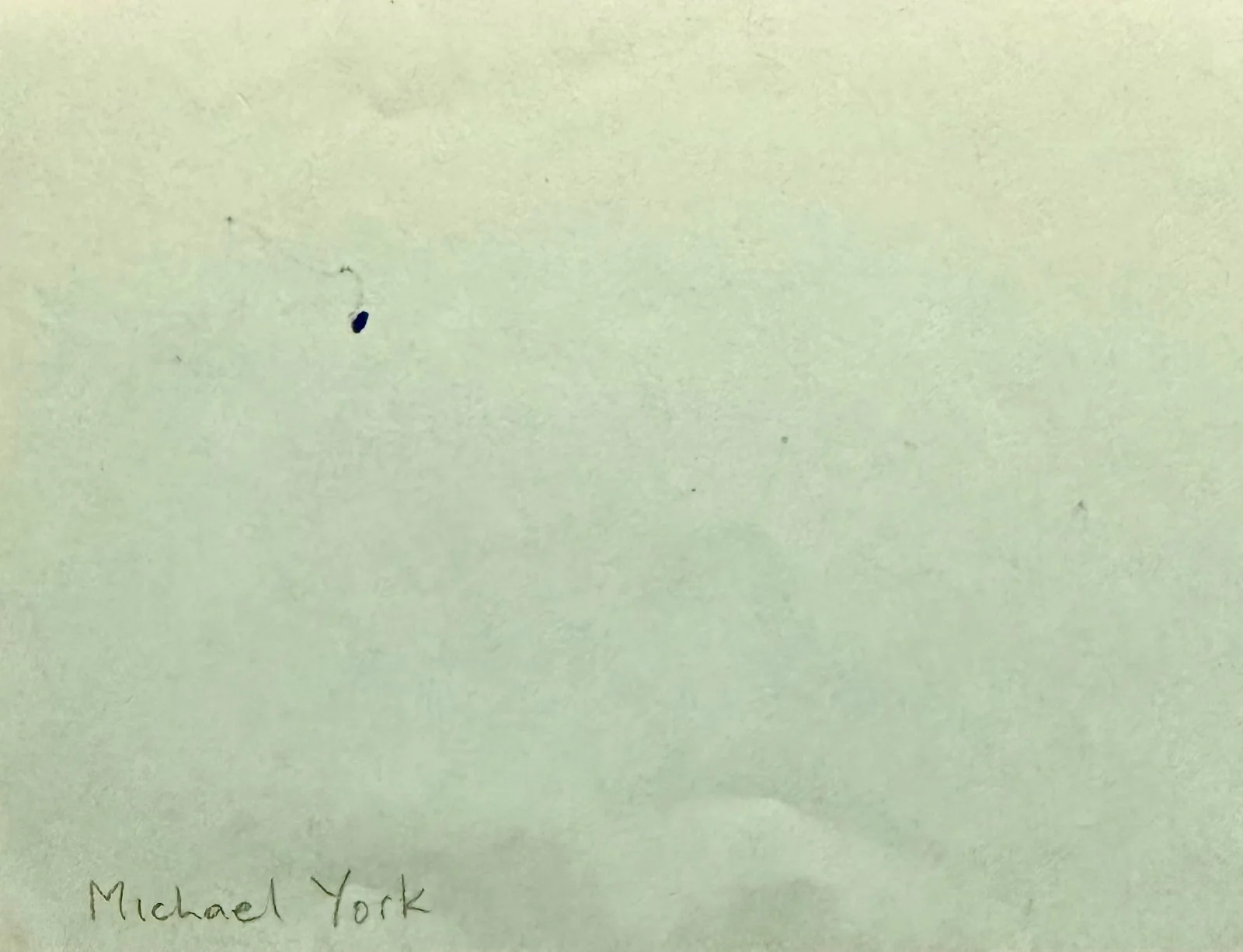 Michael York — MICHAEL YORK Signed Autograph 4" x 5" Album Page Great Expectations DARK PLANET, изображение 4