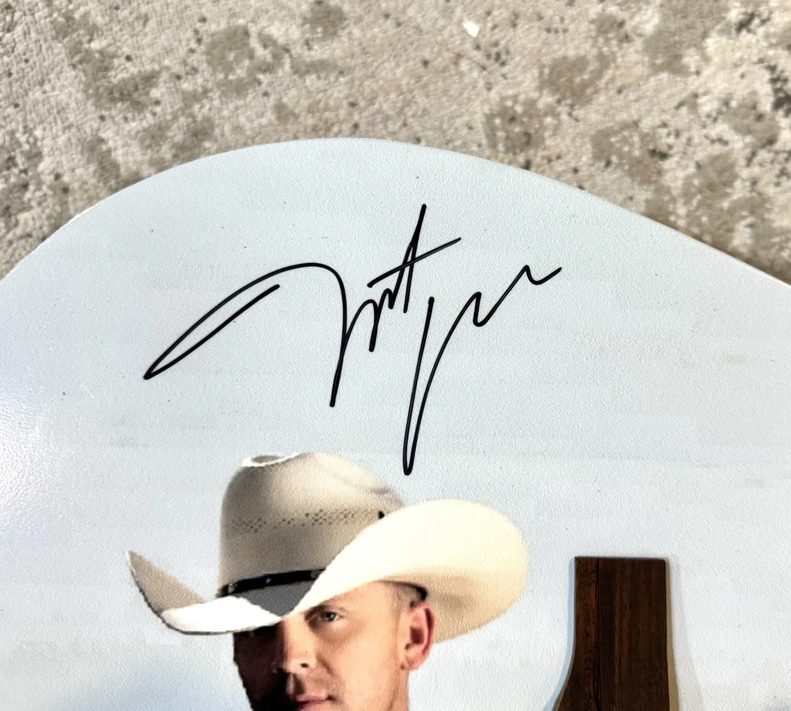 Justin Moore Signed Guitar Custom Jasmine Full Size Country Music Singer Artist, изображение 3