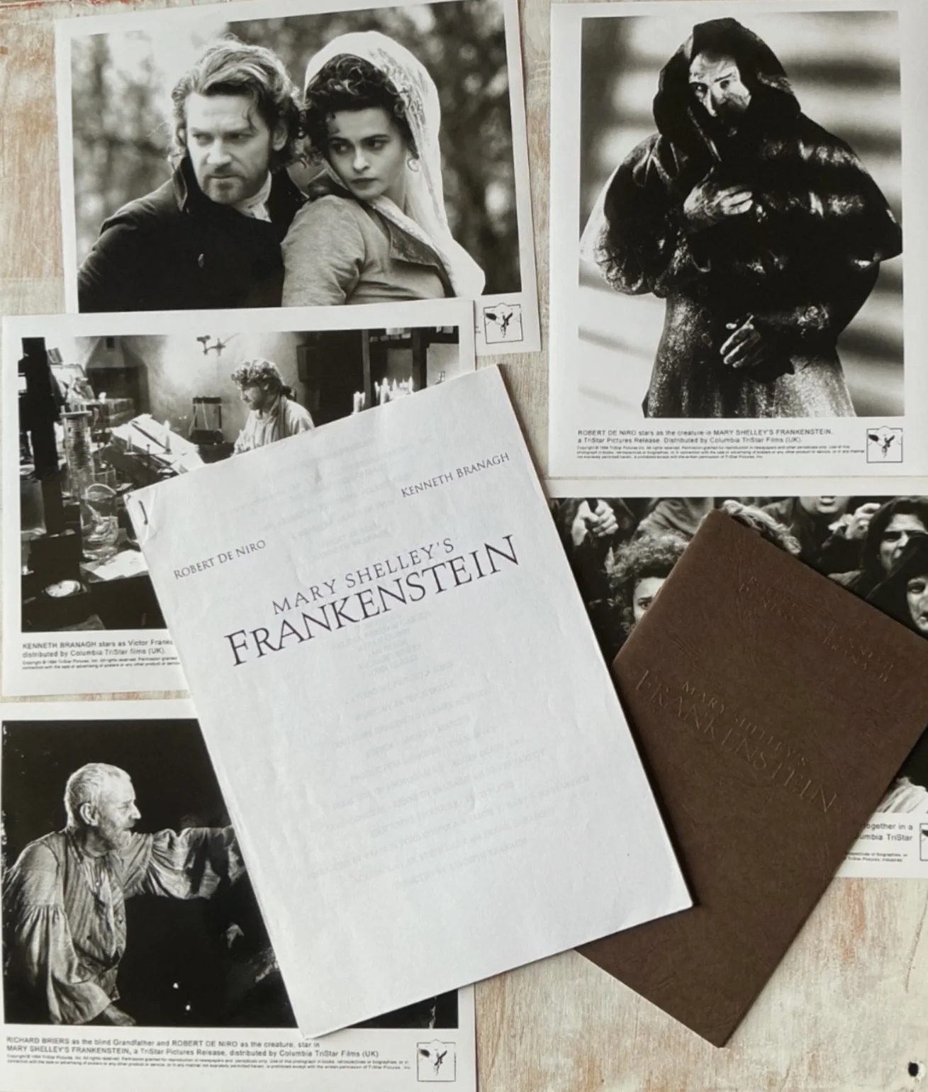 Frankenstein Mary Shelley UK Press Kit Horror Gothic Movie Film Cinema 1994, изображение 5