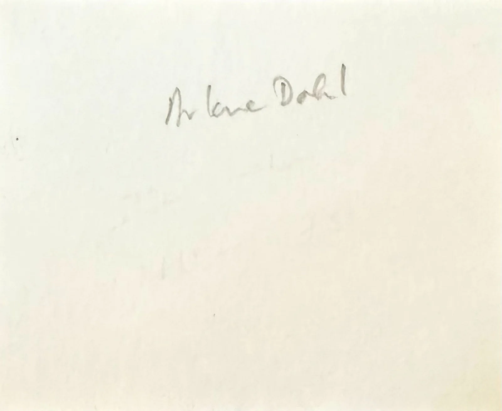 Arlene Dahl — ARLENE DAHL Signed Autographed 3"x 3 " CARD Journey to the Center of the Earth, изображение 4