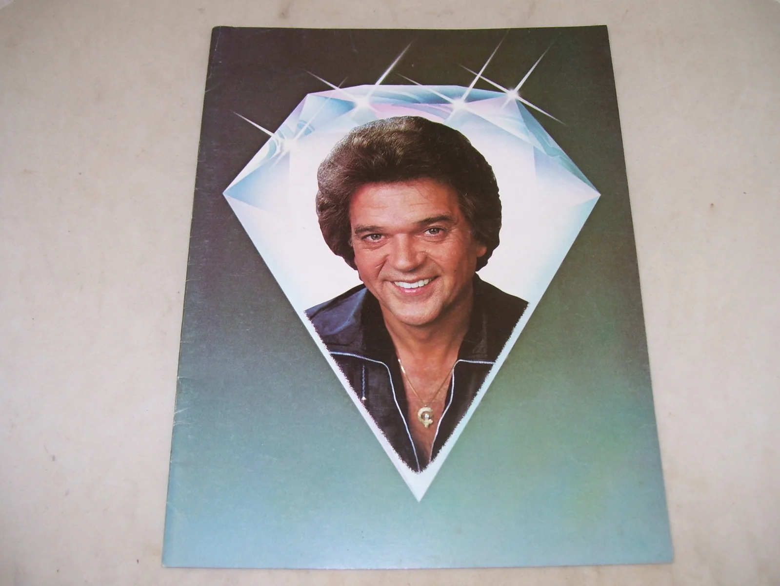 Vintage Conway Twitty Autographed Signed Photo w/ Loretta Lynn & Concert Program, image 4
