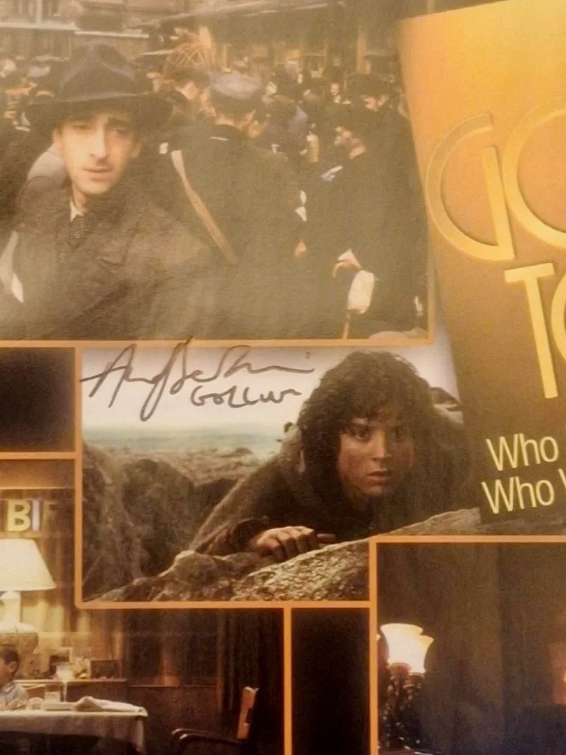 Andy Serkis — ANDY SERKIS Signed Frontiers Magazine Lord of the Rings, image 2