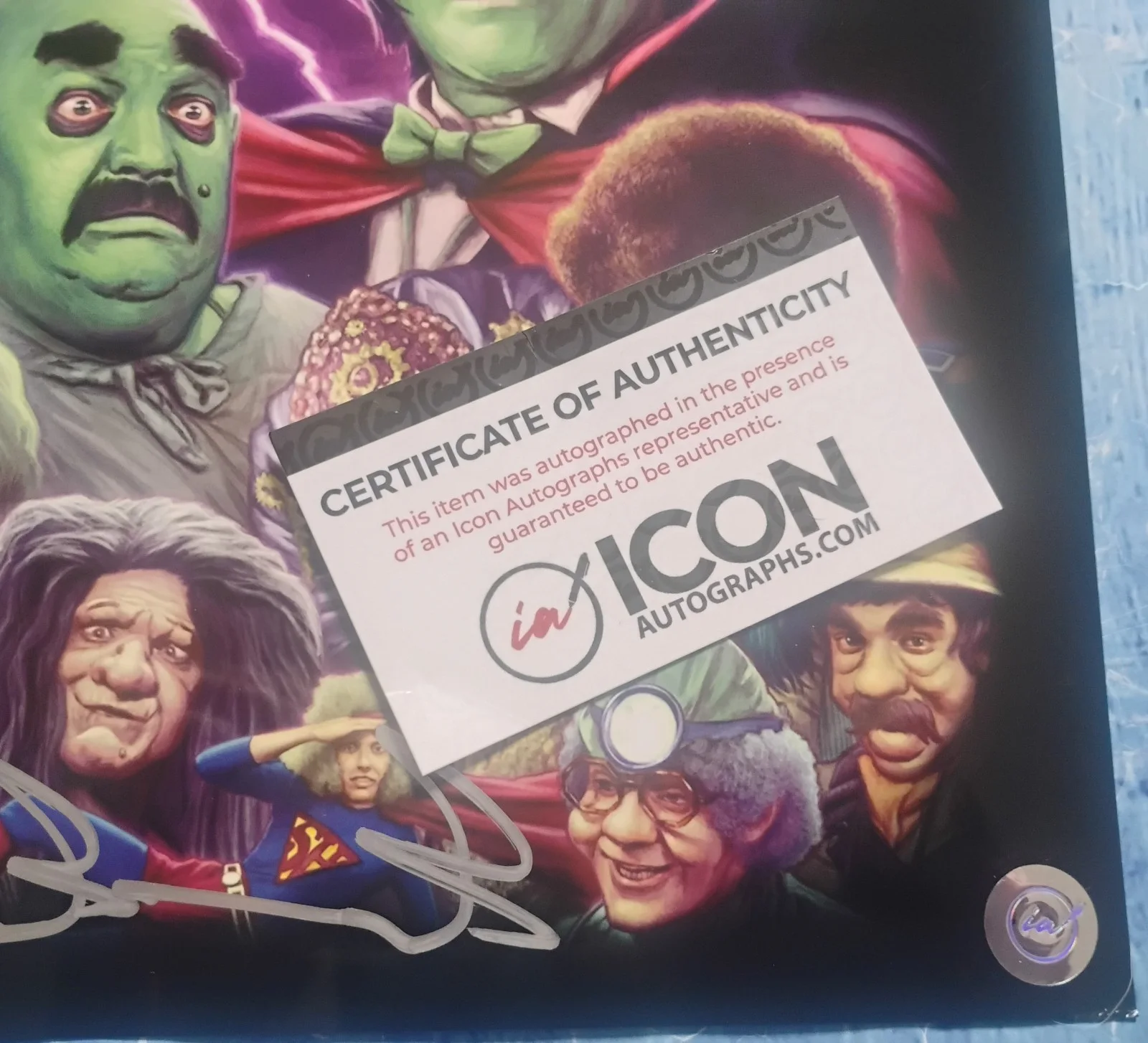 Mitch Markowitz Hand Signed 8x10 Photo COA House Of Frightenstein NO US TARIFF, изображение 4