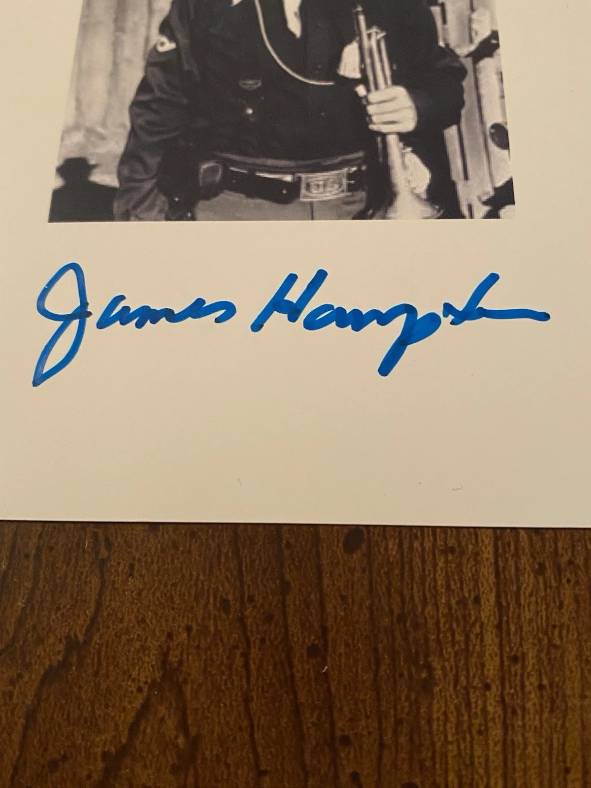 James Hampton — James Hampton Signed Autographed Photo With COA F Troop Dobbs, изображение 3