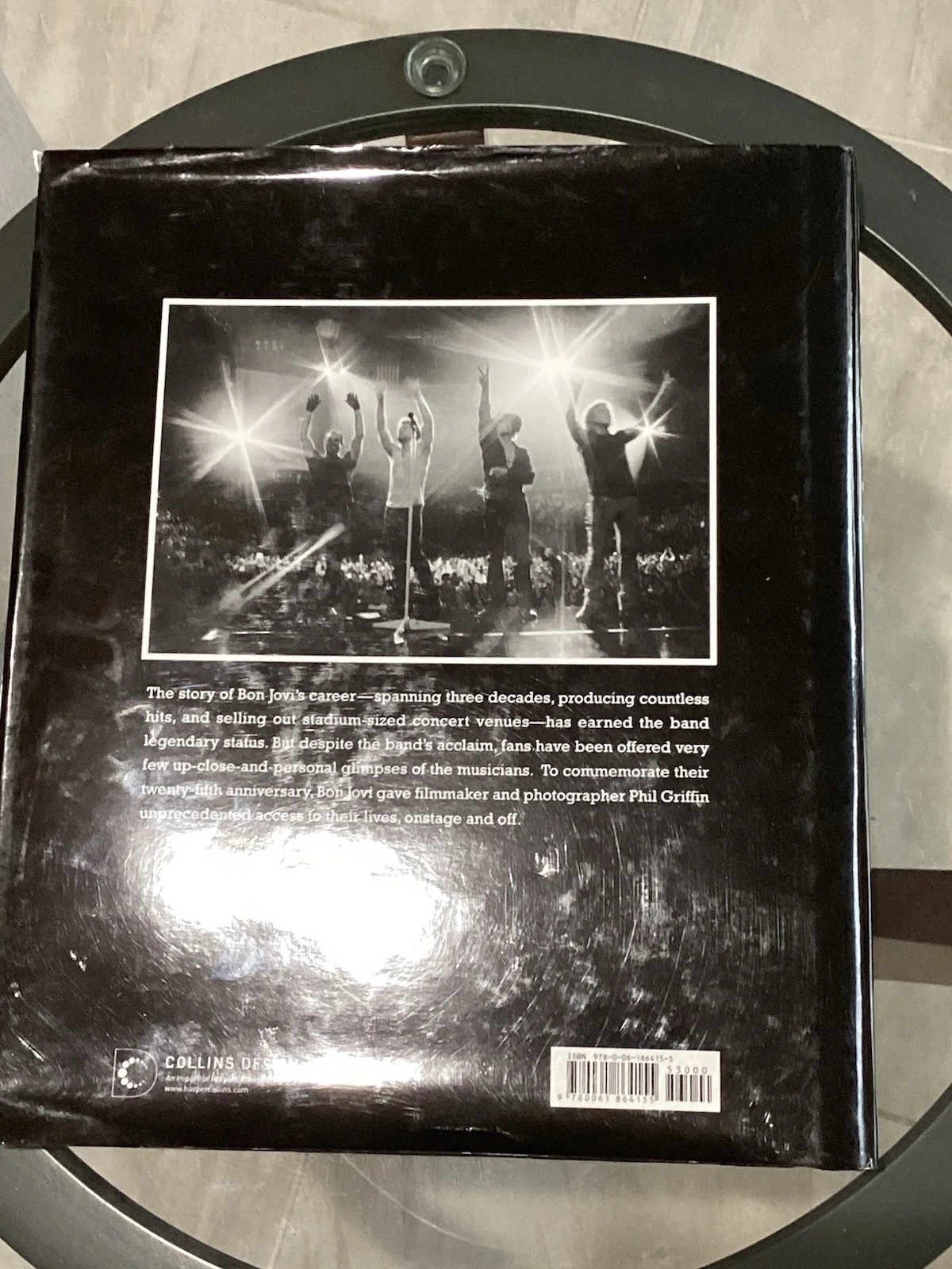 David Bryan, Jon Bon Jovi, Richie Sambora, Tico Torres — JON BON JOVI BAND SIGNED AUTOGRAPH "WHEN WE WERE BEAUTIFUL" Richie Sambora VG, изображение 4
