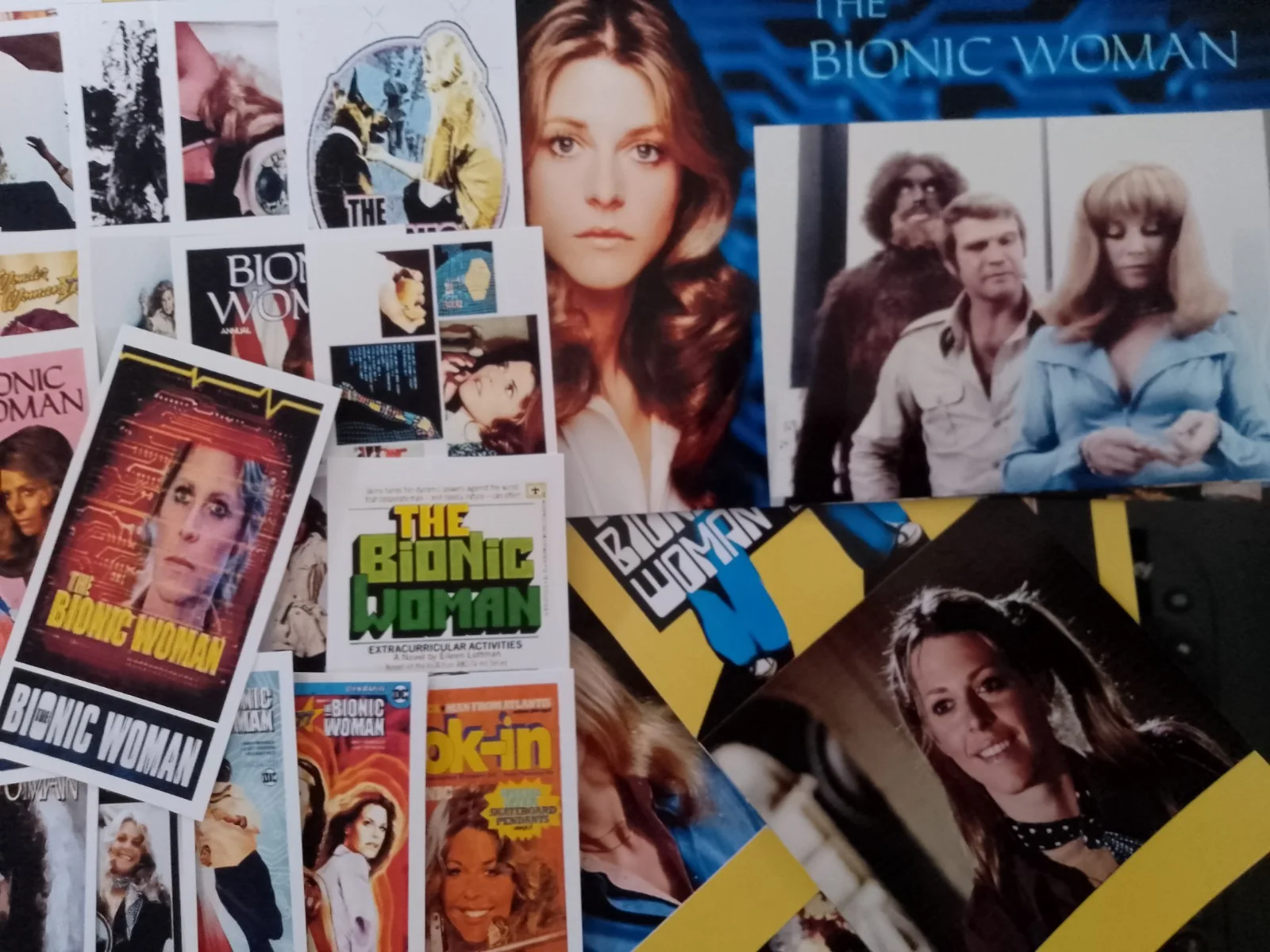 The Bionic Woman 1977 collection. 16 Lobby cards/ 34 Mini-cards/12 Lobbymarkers+, изображение 3