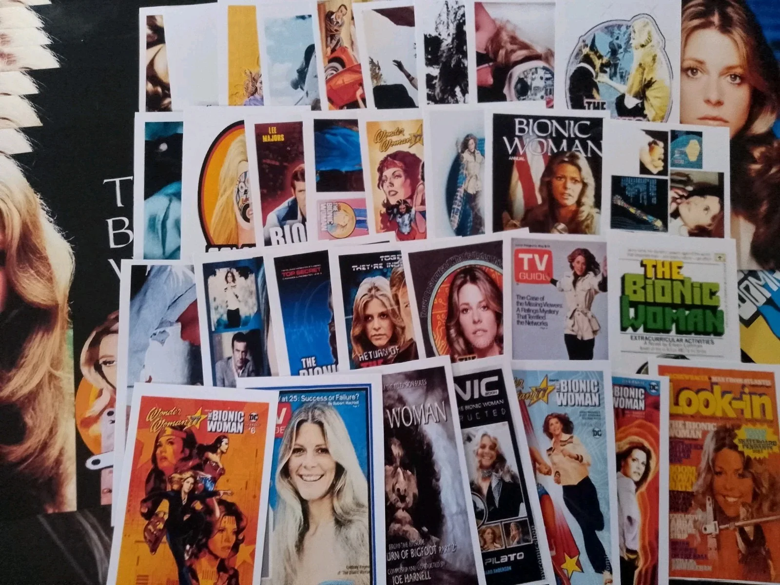 The Bionic Woman 1977 collection. 16 Lobby cards/ 34 Mini-cards/12 Lobbymarkers+, изображение 4