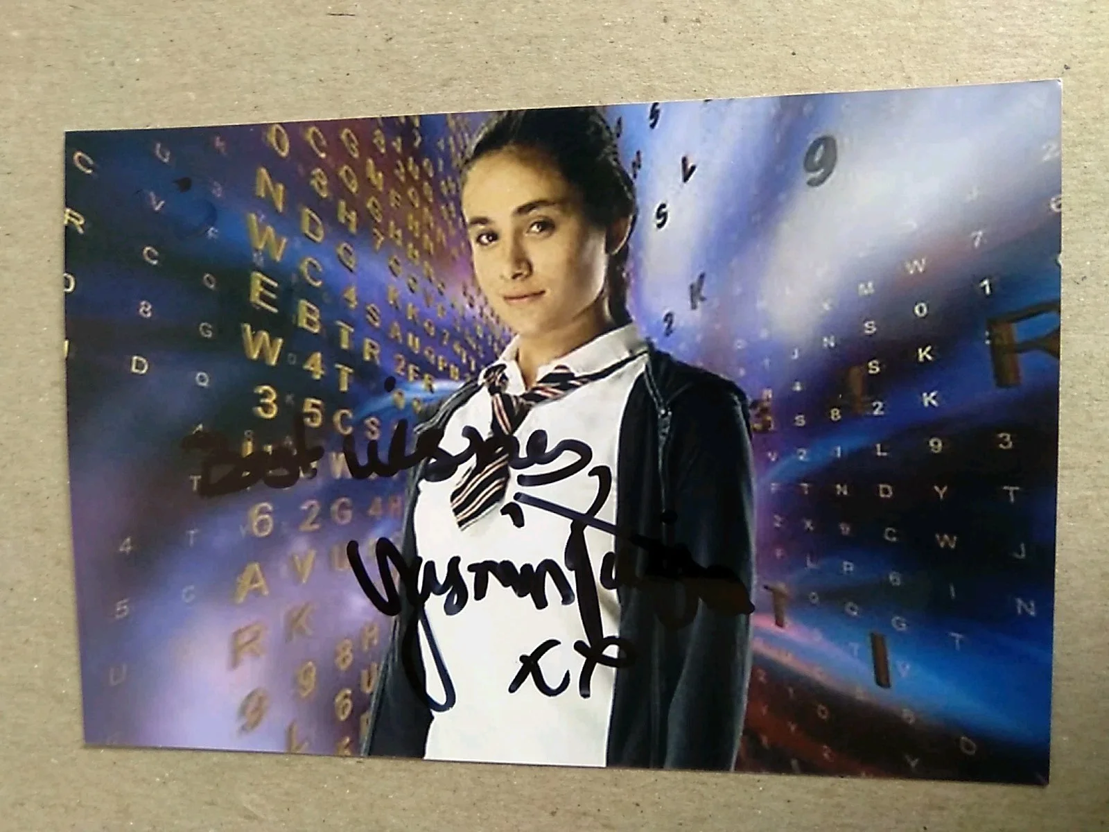 Yasmin Page Actress" Doctor Who" Autograph Signed 6x4in Photo Maria Jackson, image 2