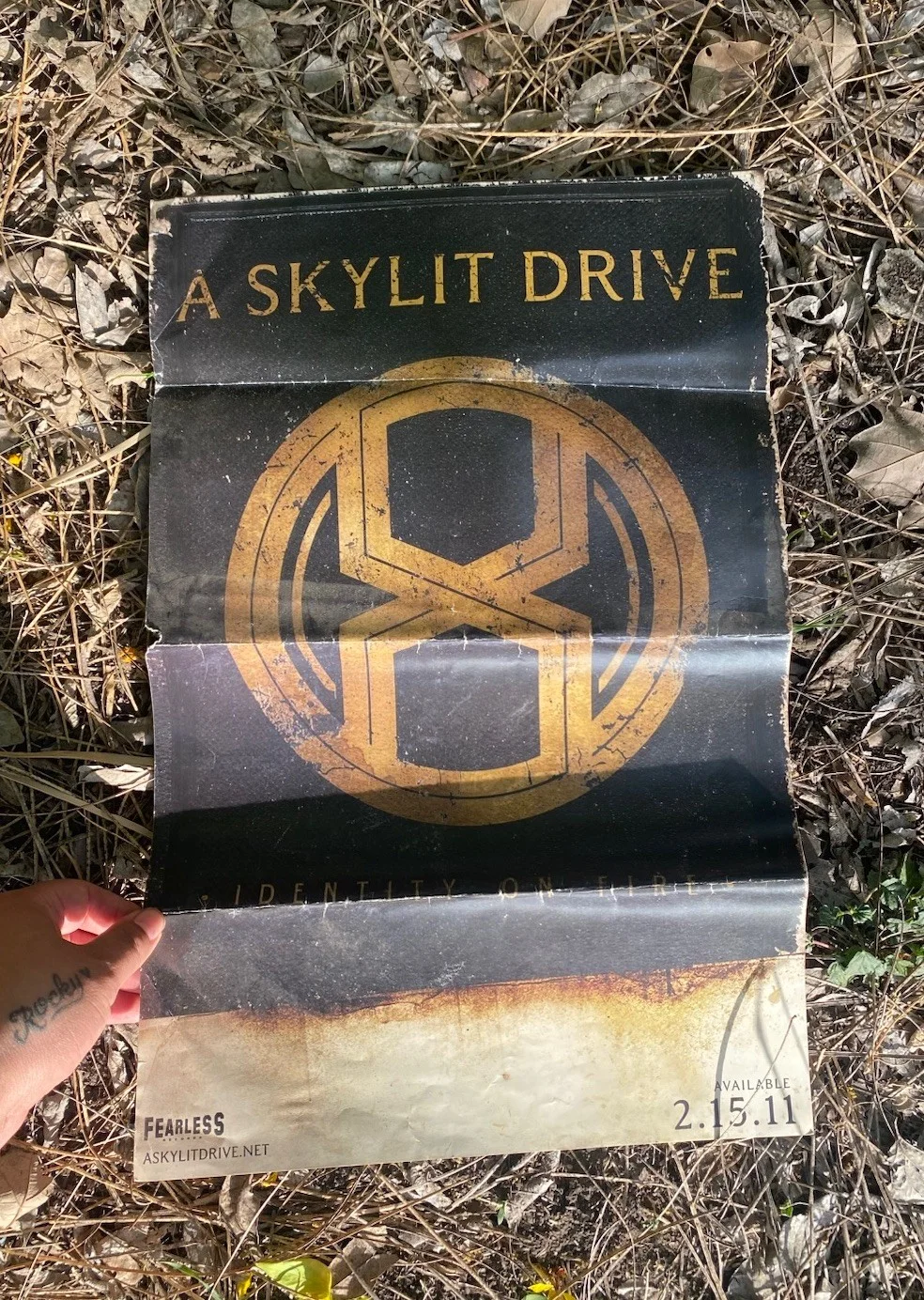A Skylit Drive Signed Original Poster 2.15.11, image 4