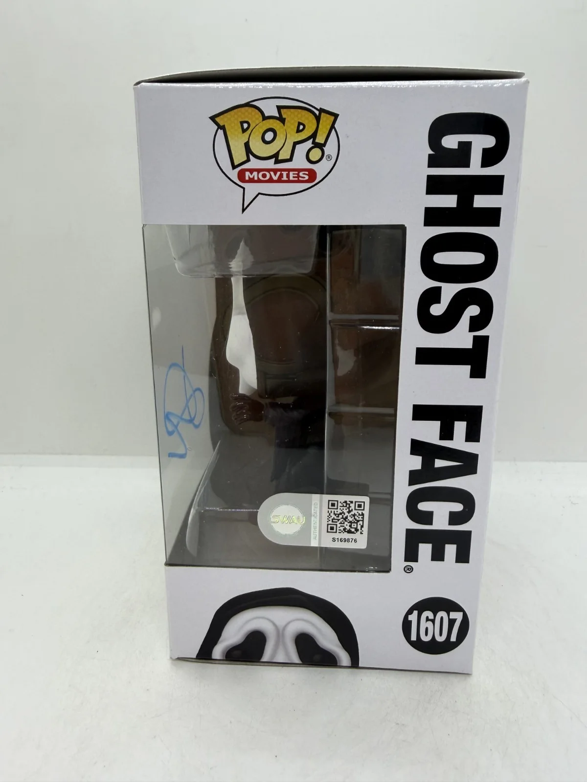 jack quaid — Jack Quaid SIGNED Ghost Face FUNKO POP #1607 SWAU, image 2