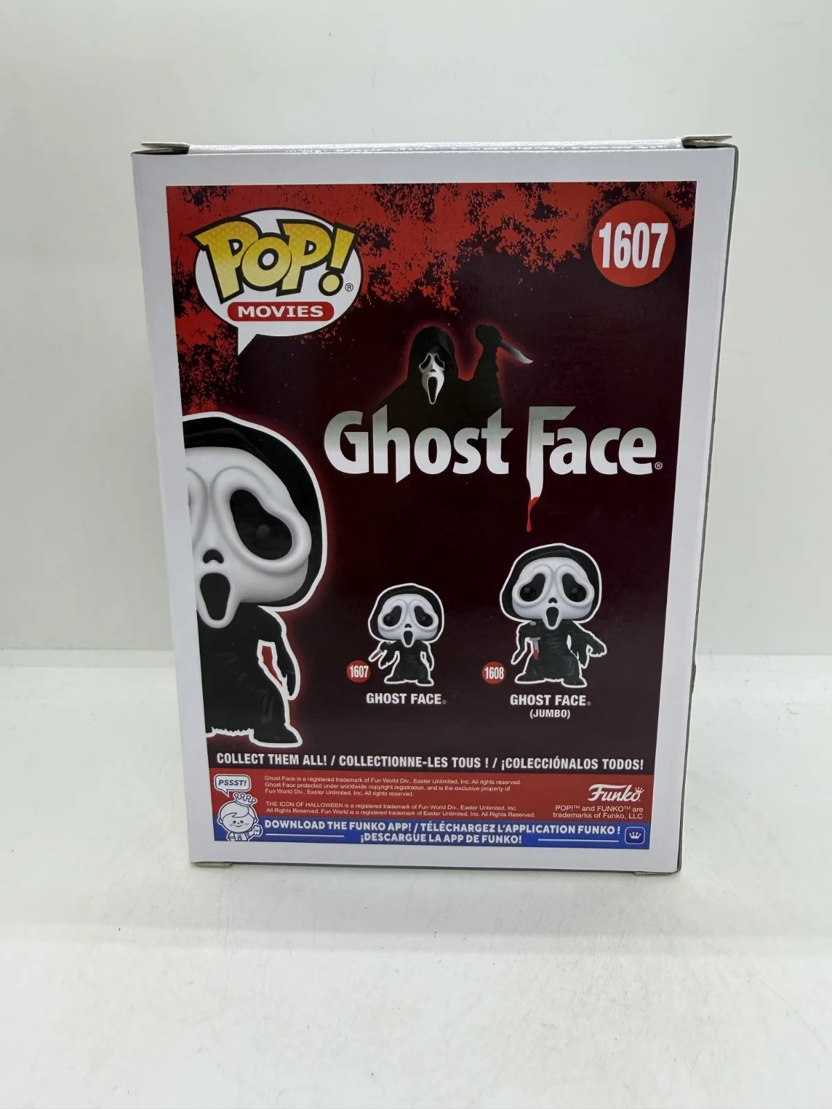 jack quaid — Jack Quaid SIGNED Ghost Face FUNKO POP #1607 SWAU, image 3