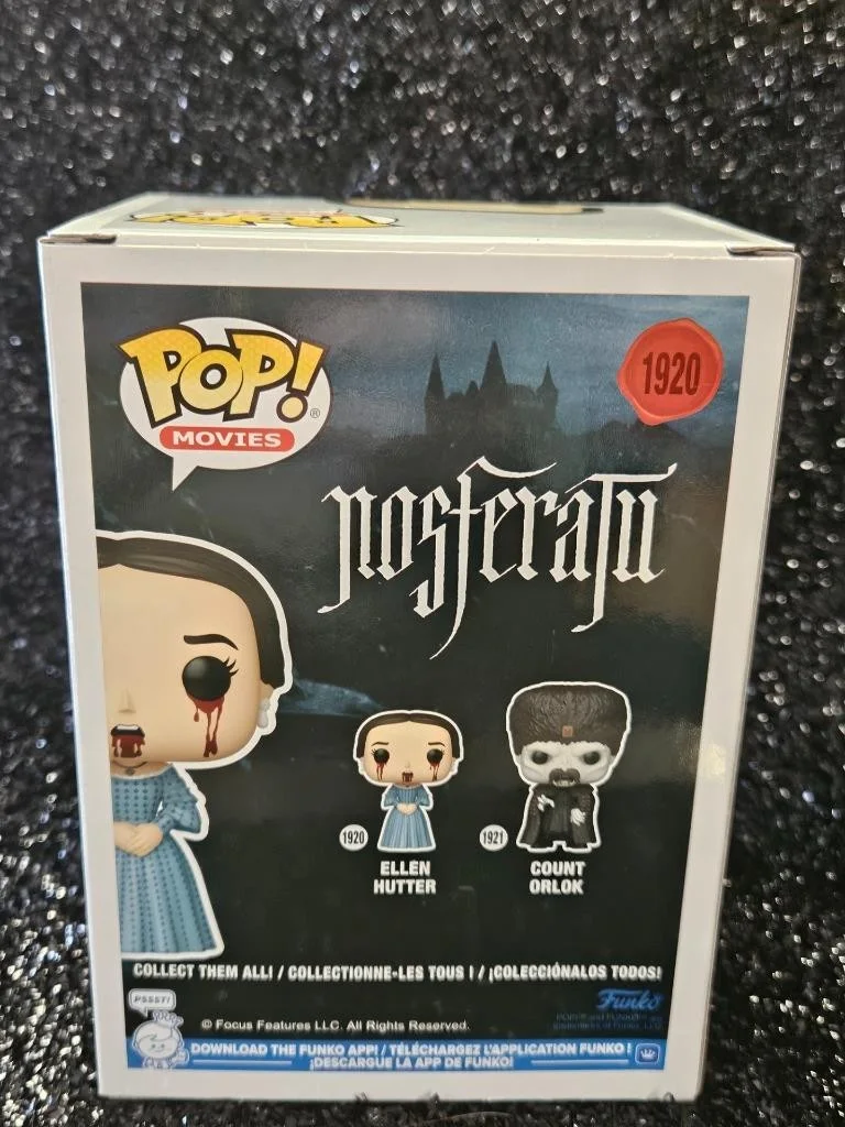 LILY ROSE DEPP — LILY ROSE DEPP HAND SIGNED AUTOGRAPHED FUNKO POP NOSFERATU ELLEN HUTTER 1920 COA, image 5