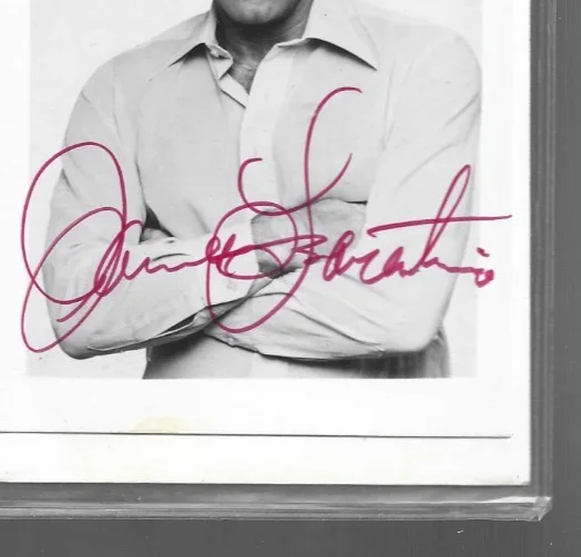 original Hand signed 4 x 6 photo by James Farantino, image 2