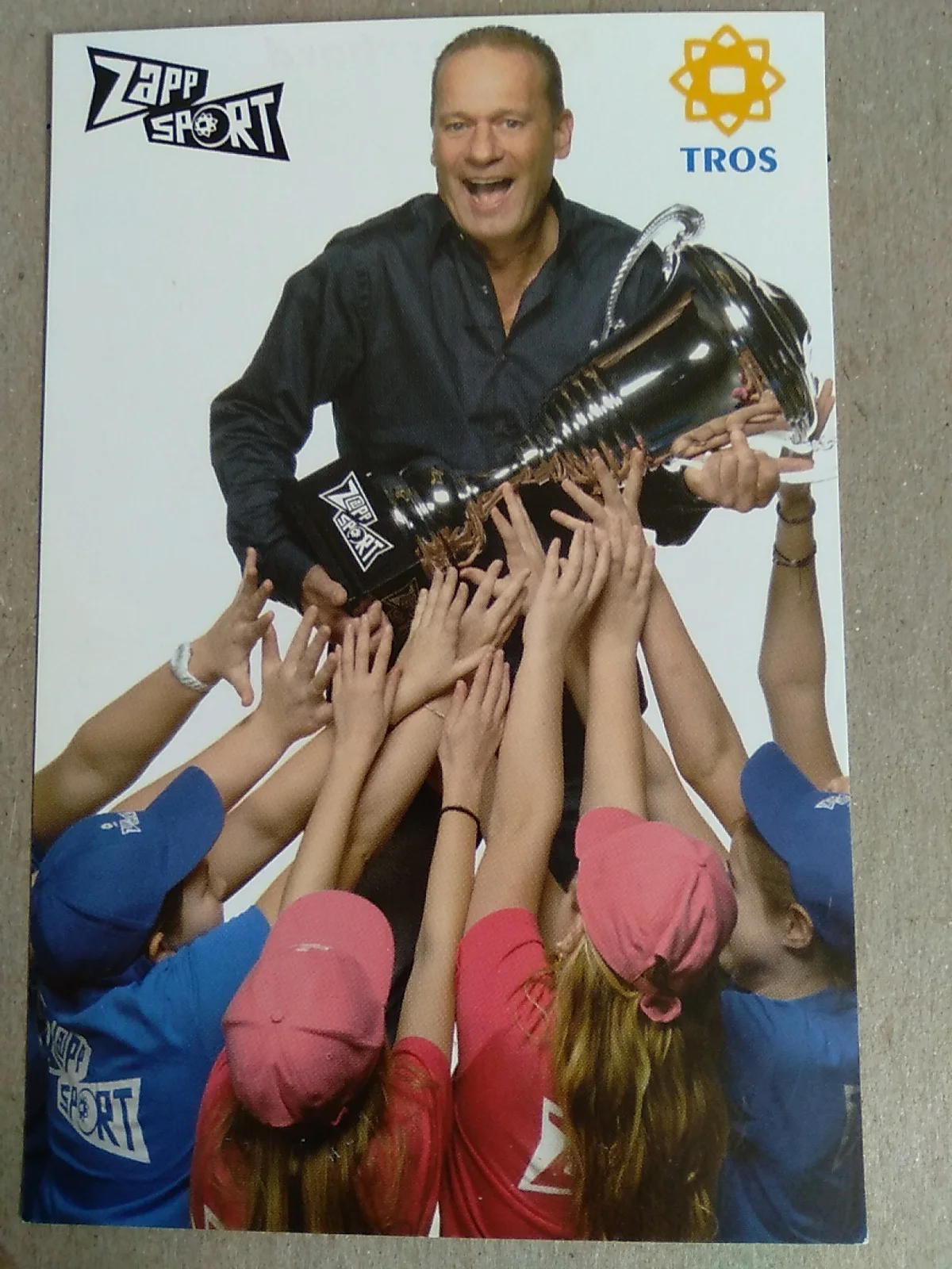 Ron Boszhard Dutch Television Presenter Signed Autograph 6x4in Flyer, image 2
