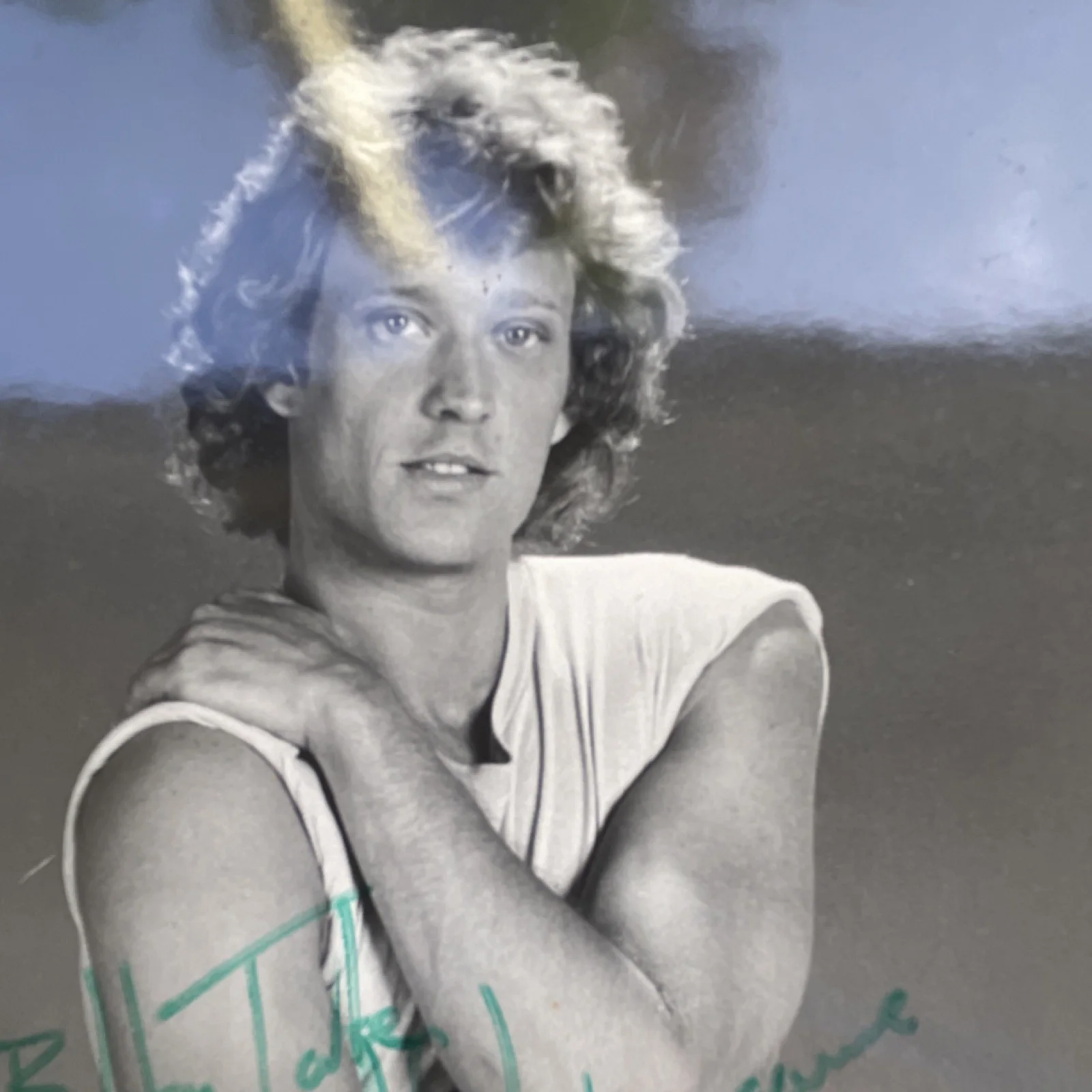 Original Christopher Rich Signed 8x10 SOAP STAR Photo Autographed “SANDY”, image 2