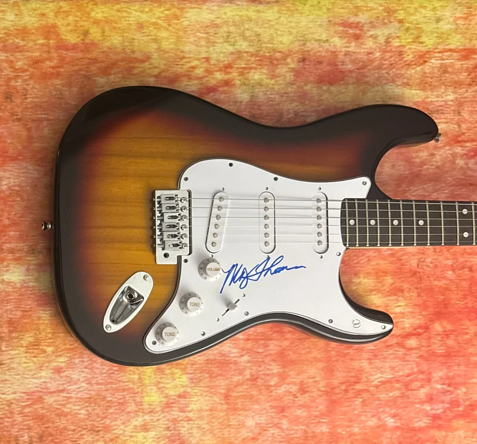 GFA Jefferson Starship * MICKEY THOMAS * Signed Electric Guitar COA, image 2