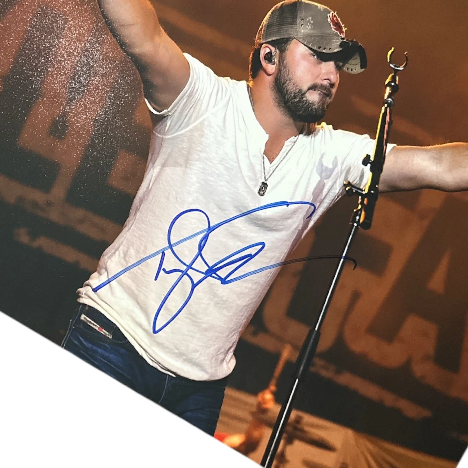 Tyler Farr Signed Autograph 11x14 Large Photo Country Music Redneck Crazy Singer, изображение 2