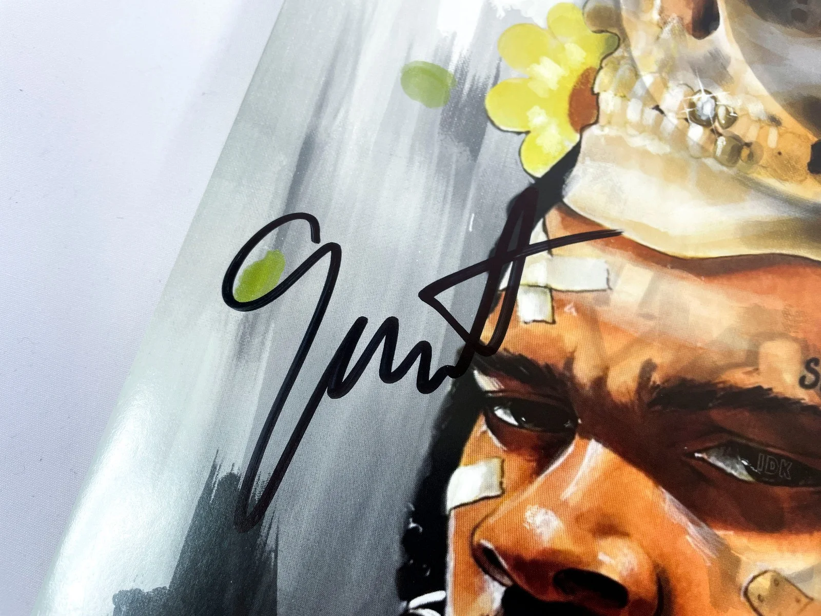 GUNNA Signed Autographed A GIFT & A CURSE 'FUKUMEAN' Vinyl Album PROOF JSA COA, изображение 2