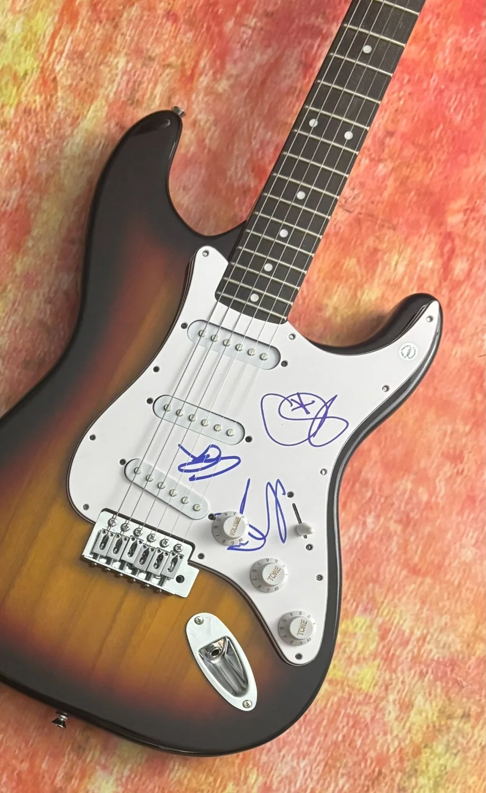 GFA Corey Glover x3 Band * LIVING COLOUR * Signed Electric Guitar PROOF COA, изображение 3