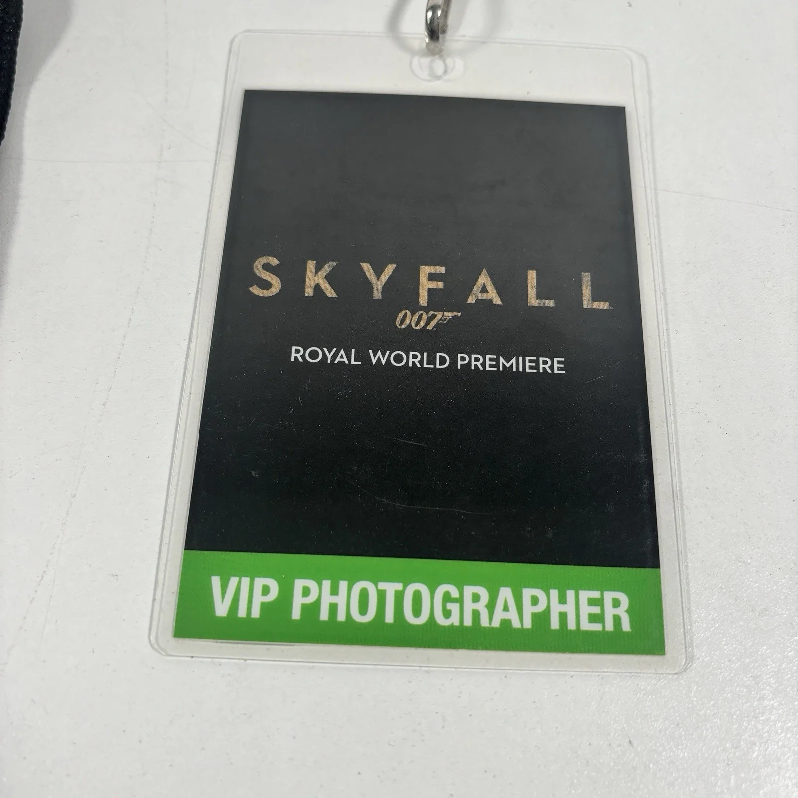 James Bond Skyfall Premiere Press Pass Media Credentials Access VIP Photographer, image 2