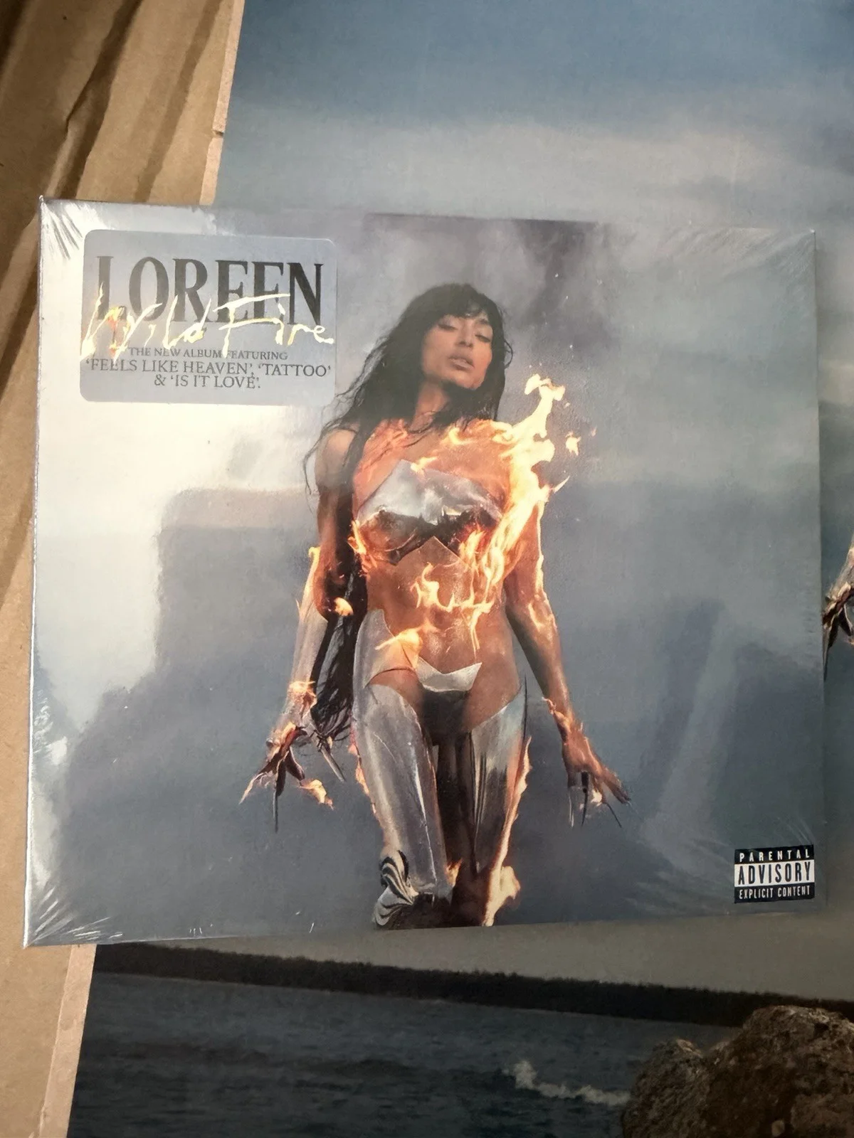 Loreen HAND SIGNED AUTOGRAPHED Wildfire Print + New Sealed CD W Tattoo Lyrics, image 3