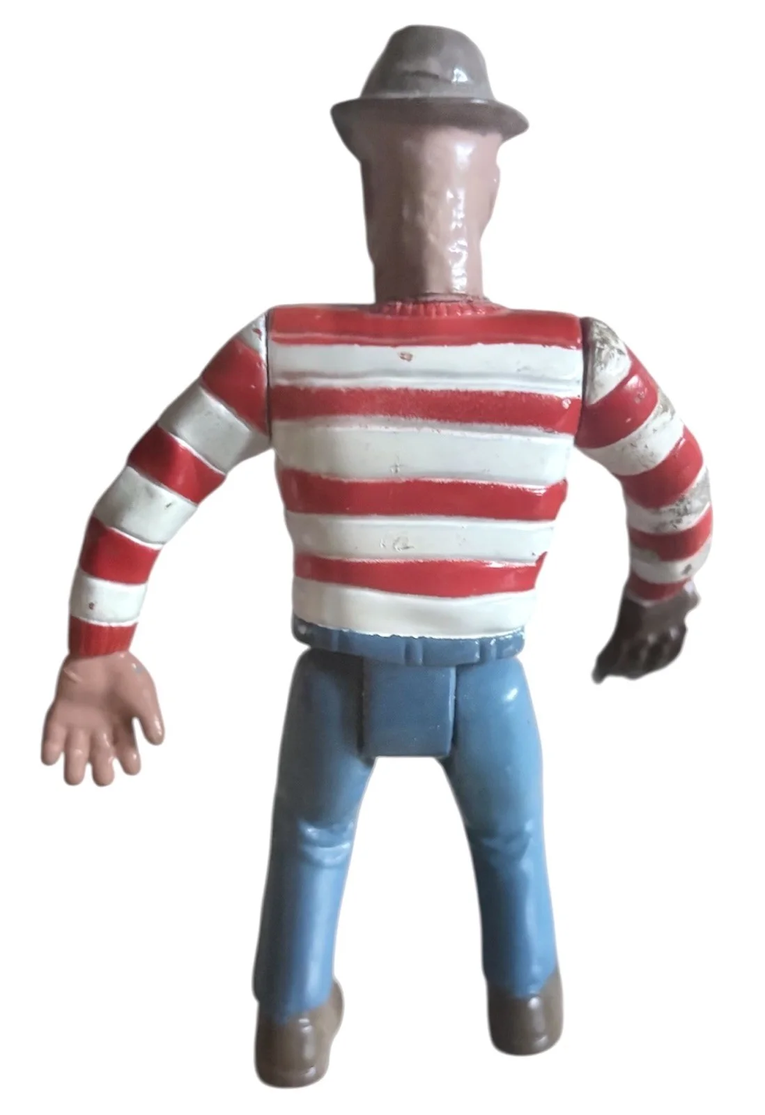 Rare Vintage SUNGOLD Bootleg FREDDY KRUEGER Sharp Hand Joe 4.5” Action Figure, изображение 3