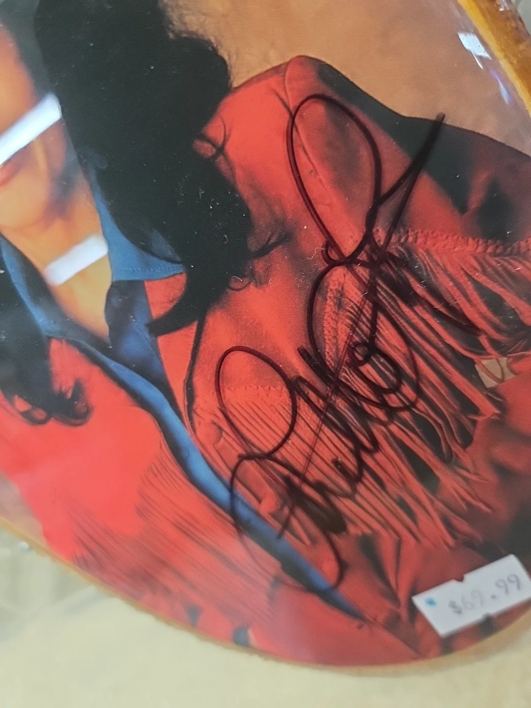 LORETTA LYNN AUTOGRAPHED WALL PLAQUE. COA PROVIDED., image 3