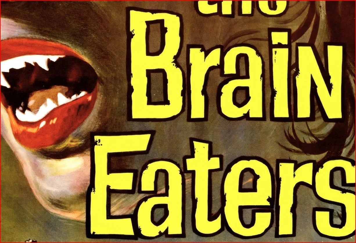 The Brain Eaters 1958 Sci-Fi Horror Restored 27.2" x 41" US One Sheet Poster, изображение 5