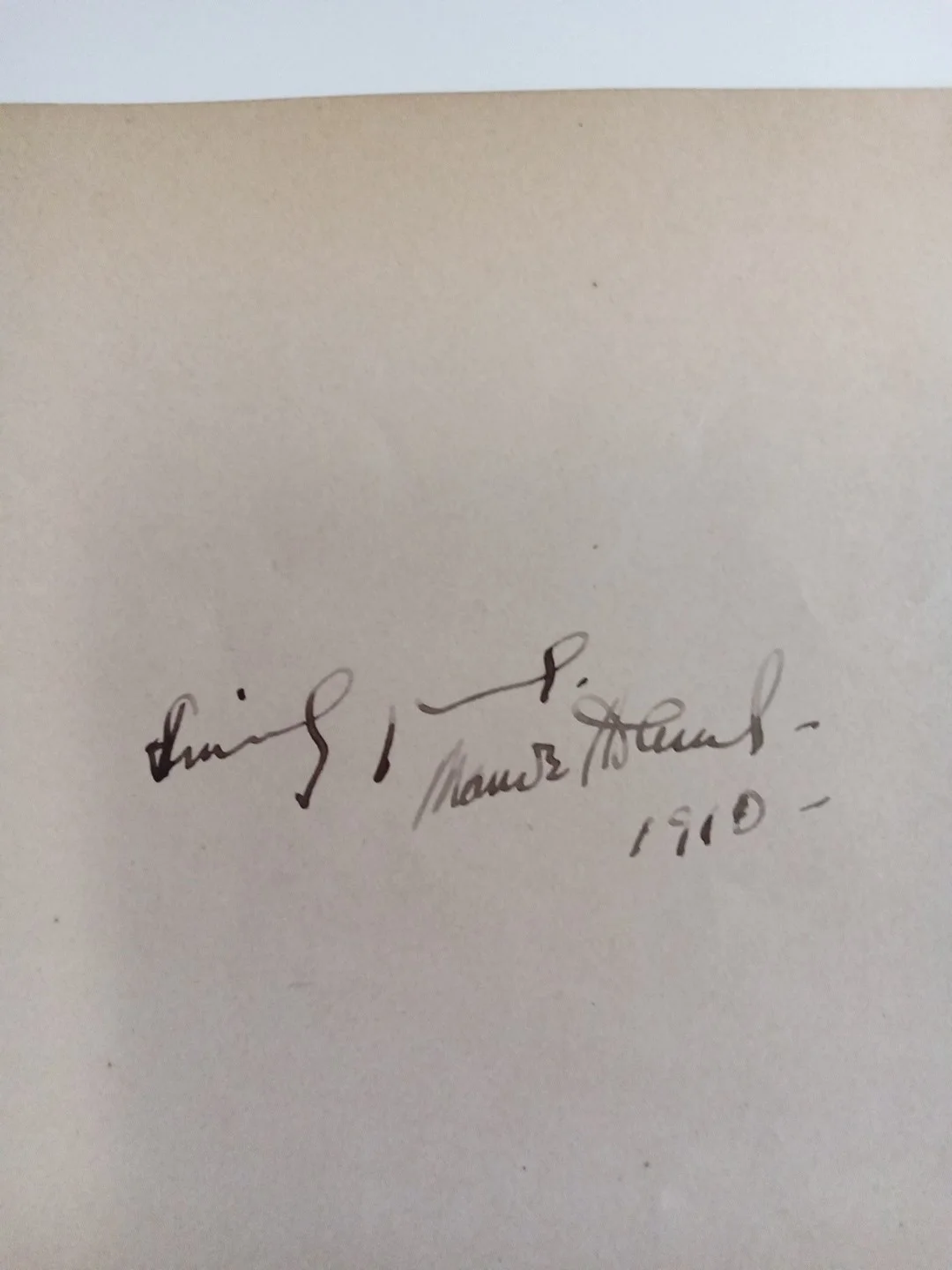 Maude Adams Signed Album Page JSA Authenticated Peter Pam Broadway Legend, image 3