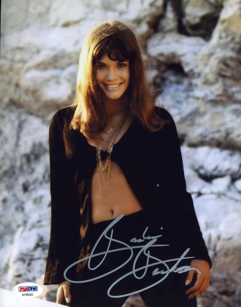 BARBI BENSON — Barbi Benton Psa Dna Coa Autograph 8x10 Photo Hand Signed