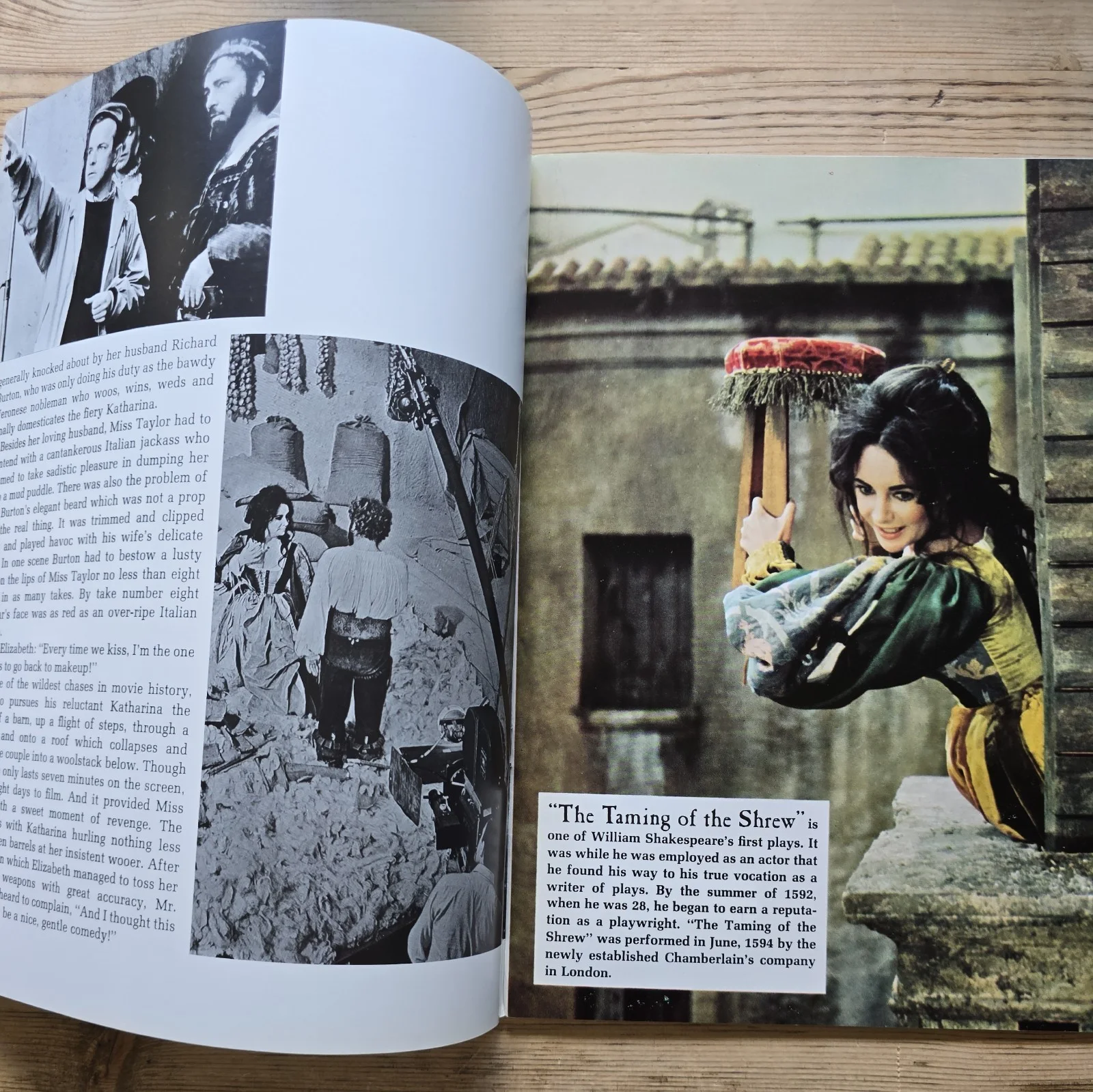 THE TAMING OF THE SHREW 1967 original souvenir programme Liz Taylor Burton, изображение 2