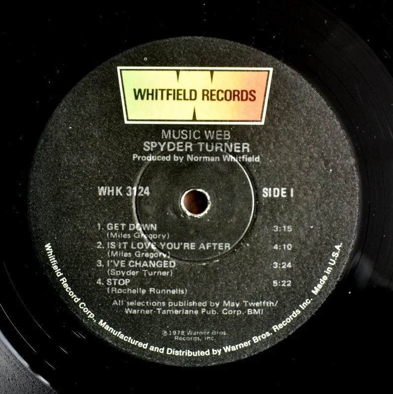 Spyder Turner - Music Web [LP], image 5