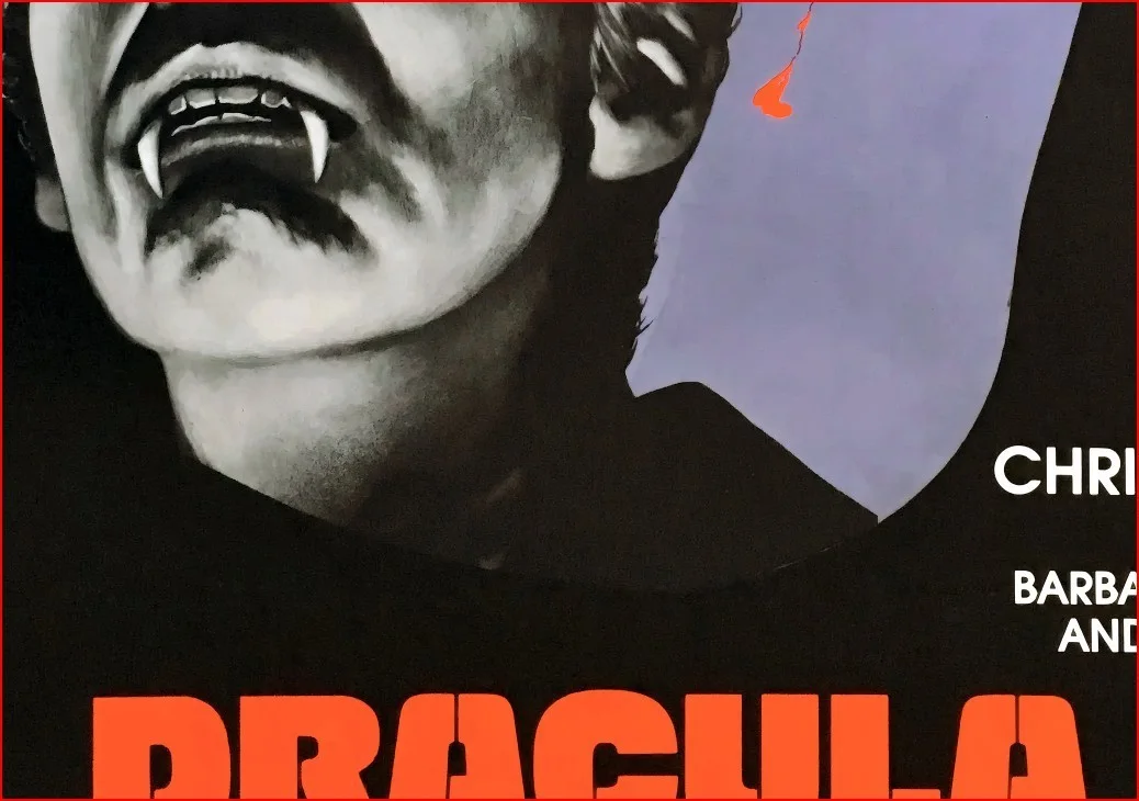 Dracula: Prince Of Darkness 1966 Hammer Restored 27.2" x 41" US One Sheet Poster, image 4