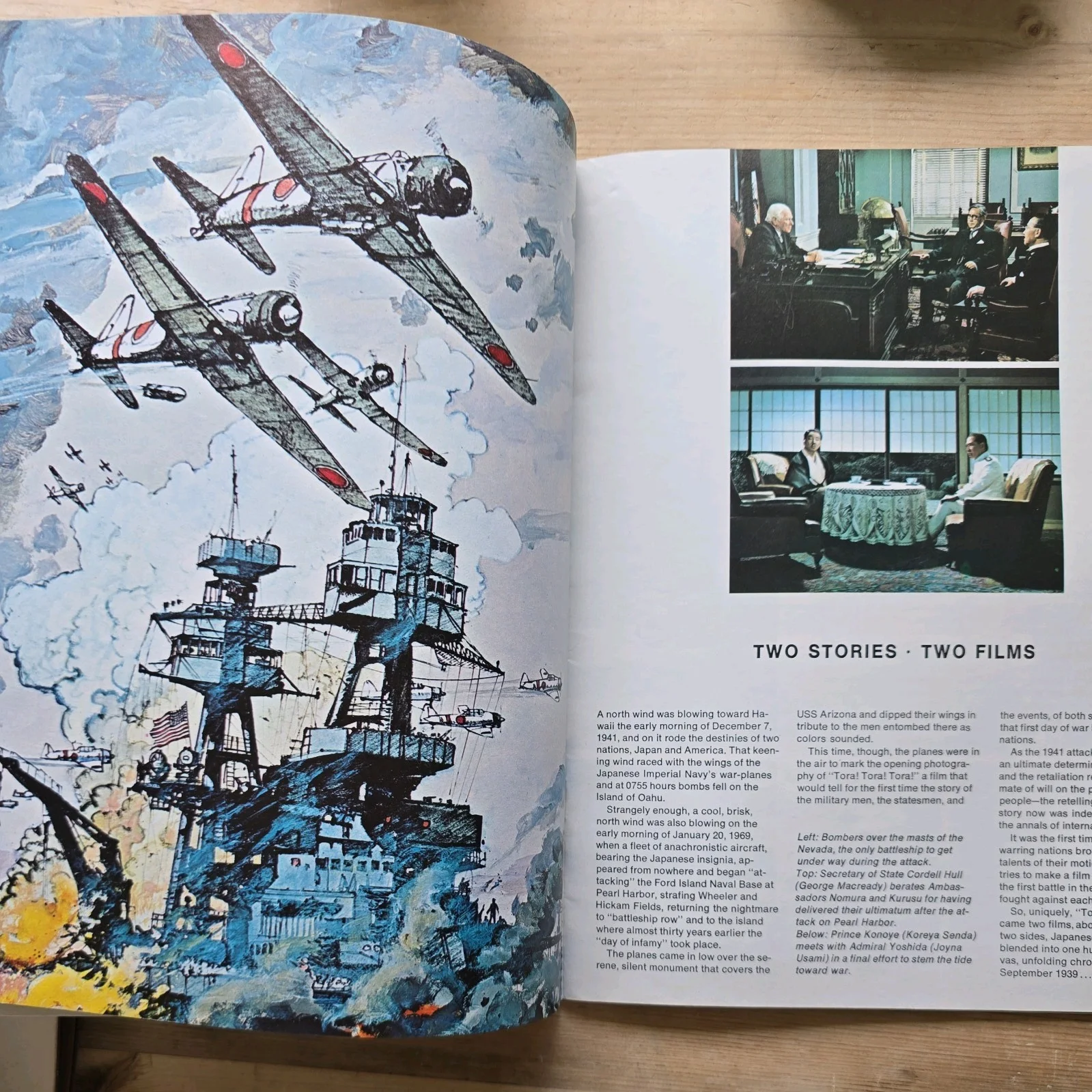 TORA! TORA! TORA! original souvenir programme book 1970 20th Century Fox, изображение 4