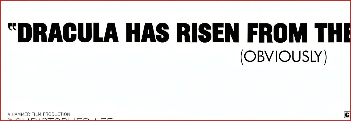 Dracula Has Risen From The Grave 1968 Restored 27.2" x 41" US One Sheet Poster, image 5