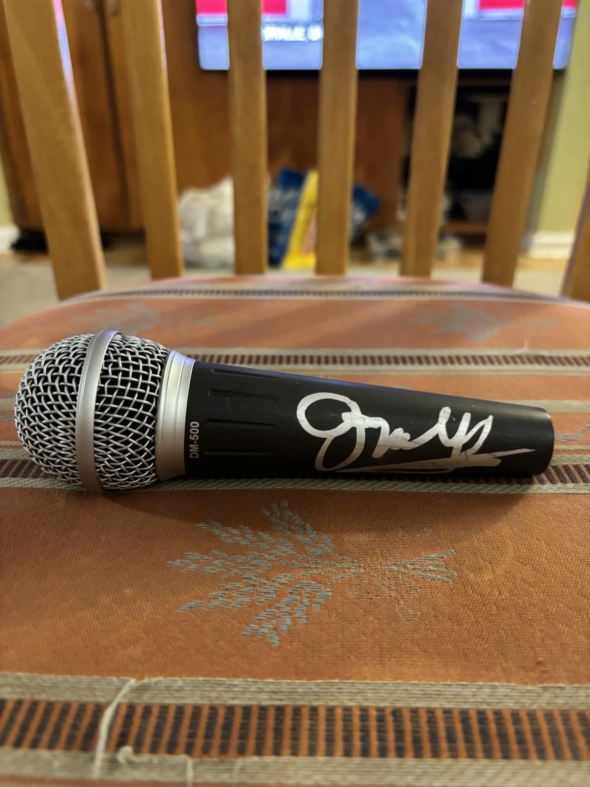 Stageworks Real Microphone Signature Unknown, Weighted Collectible, image 2
