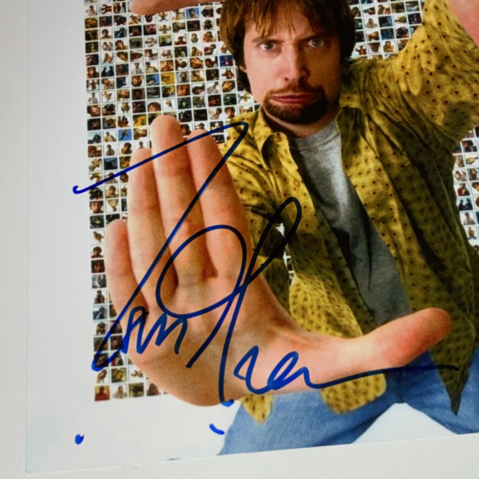 Tom Green Freddy Got Fingered Movie Autographed 8x10 w photo proof Signed, изображение 2