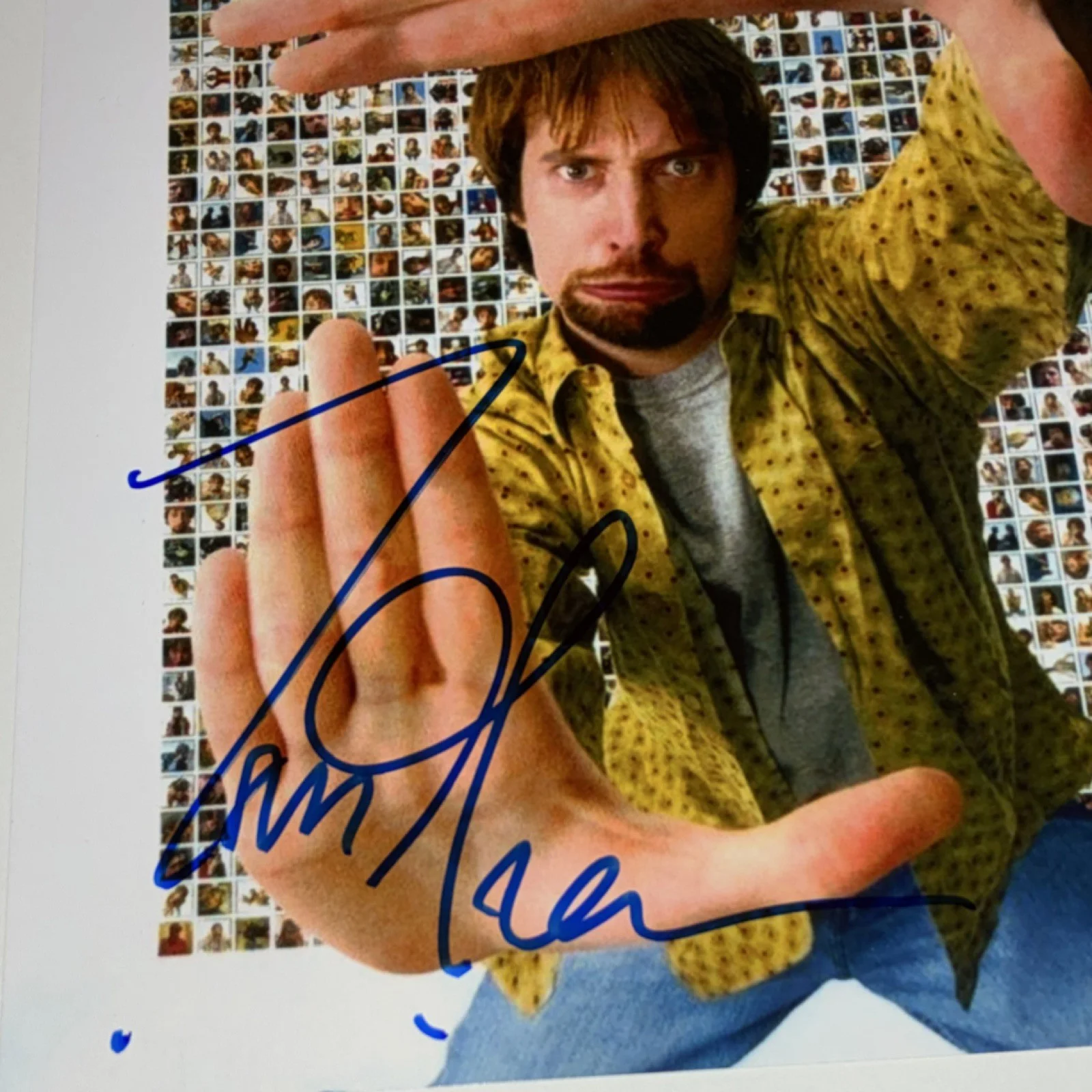 Tom Green Freddy Got Fingered Movie Autographed 8x10 w photo proof Signed, изображение 3