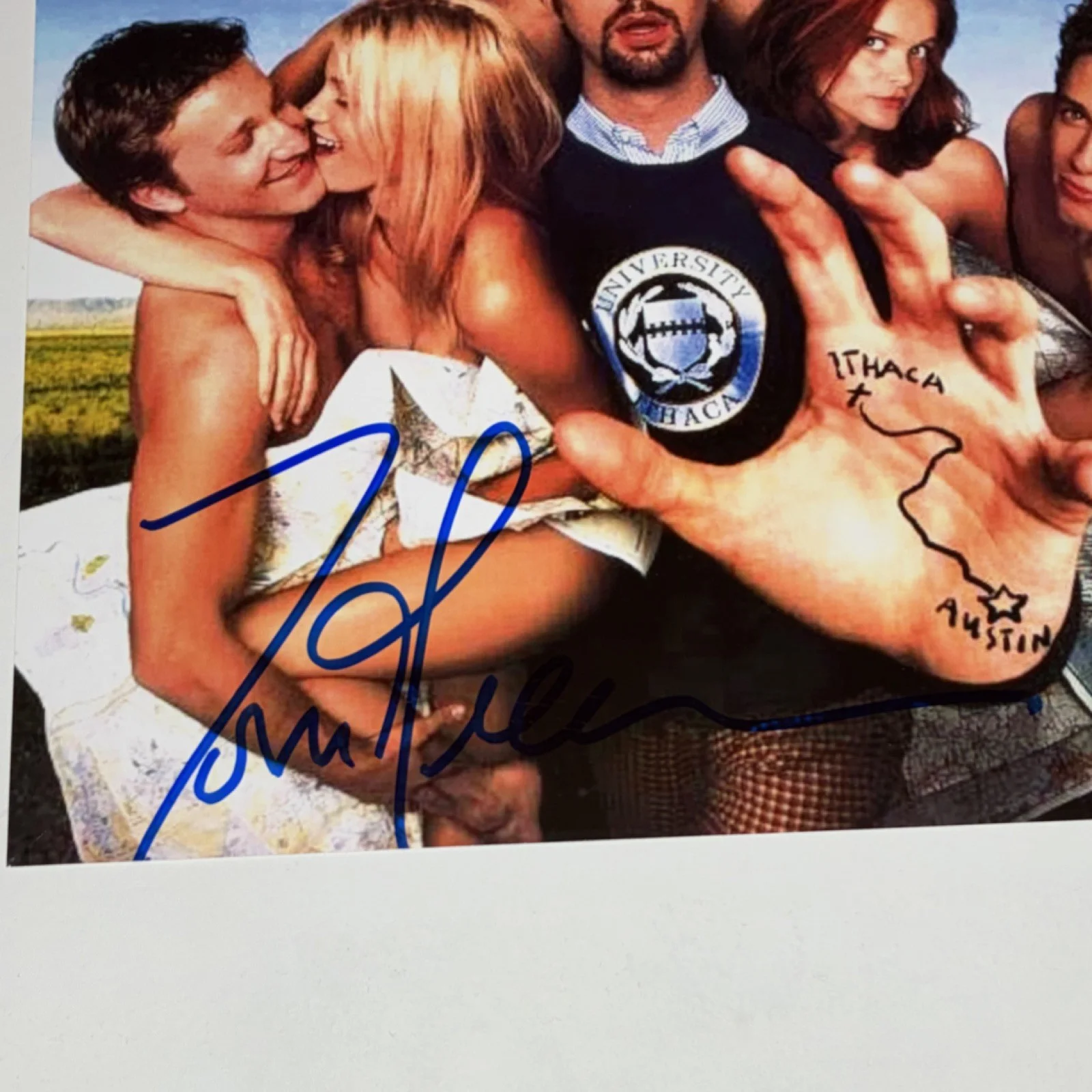 Tom Green Road Trip Actor Autographed 8x10 with exact photo proof Signed, изображение 2