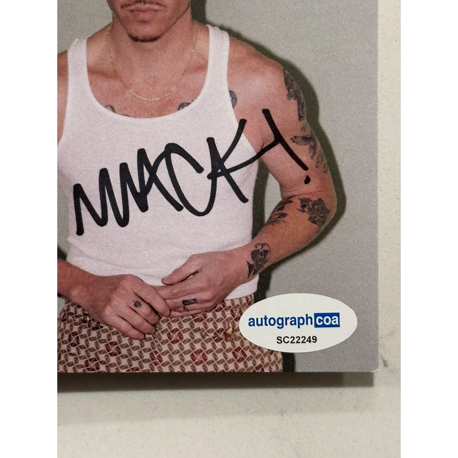 Macklemore Signed Autographed CD Ben ACOA Autographed COA Authenticated, image 4
