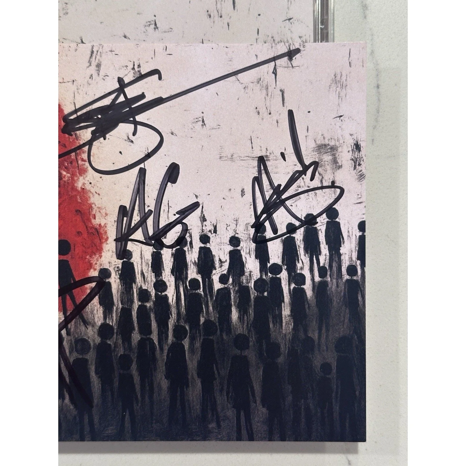 Three Days Grace SIGNED Alienation CD AUTOGRAPHED #9, image 4