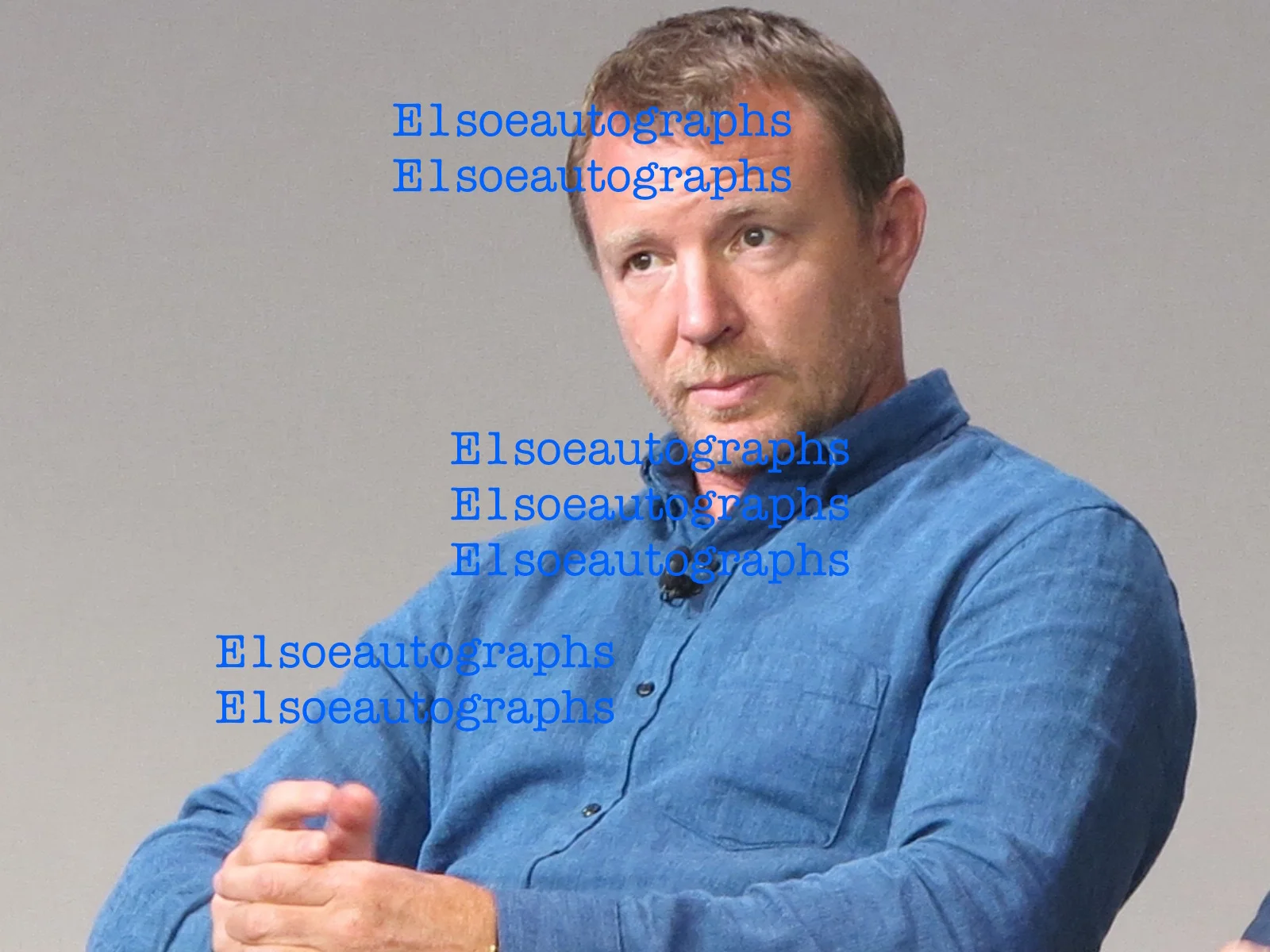 guy ritchie — Guy Ritchie & Lionel Wilgram signed Man From UNCLE 8x10 Photo in person. Proof, image 3