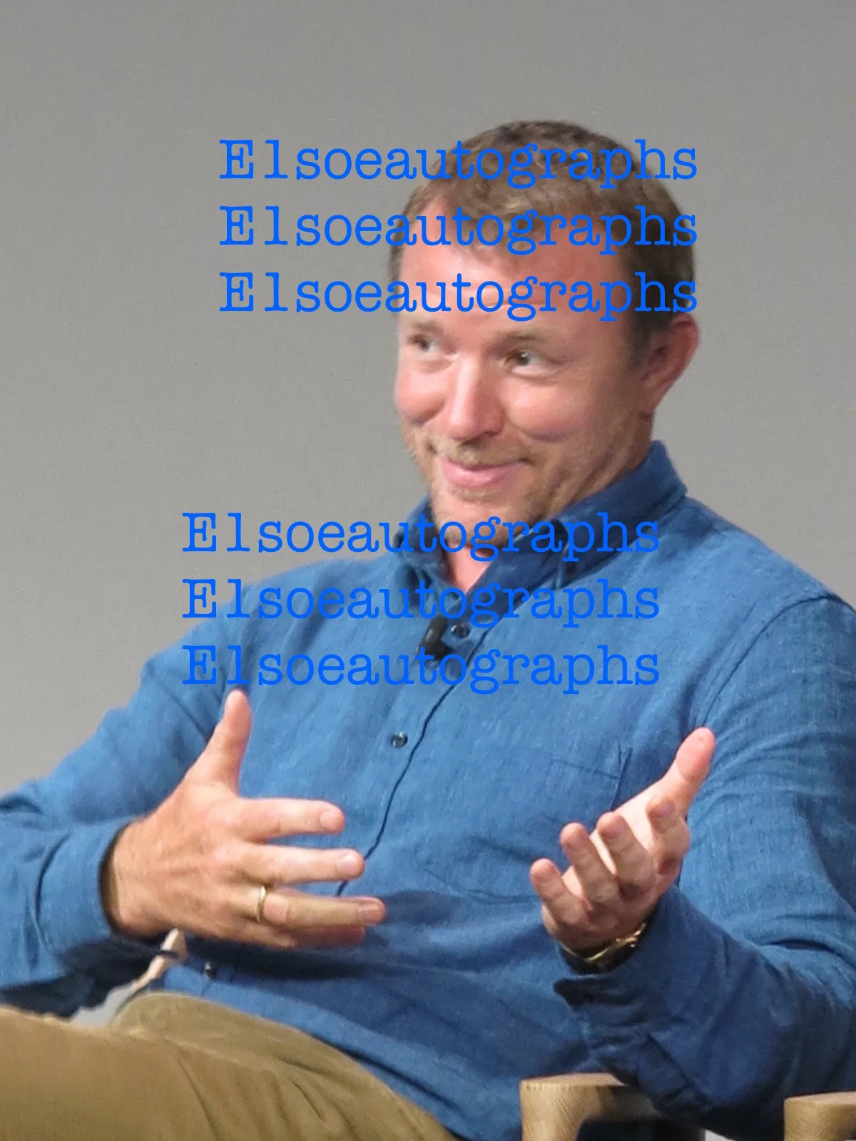 guy ritchie — Guy Ritchie & Lionel Wilgram signed Man From UNCLE 8x10 Photo in person. Proof, image 5