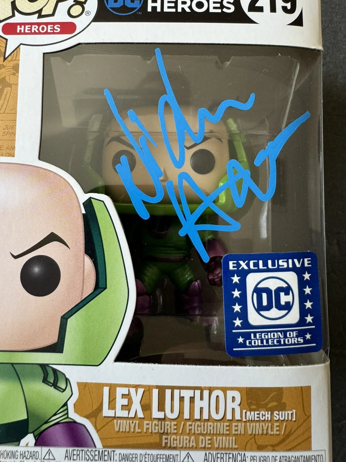 Nicholas Hoult — NICHOLAS HOULT SIGNED LEX LUTHOR FUNKO POP 219 PSA/DNA AUTOGRAPHED SUPERMAN DC, изображение 2